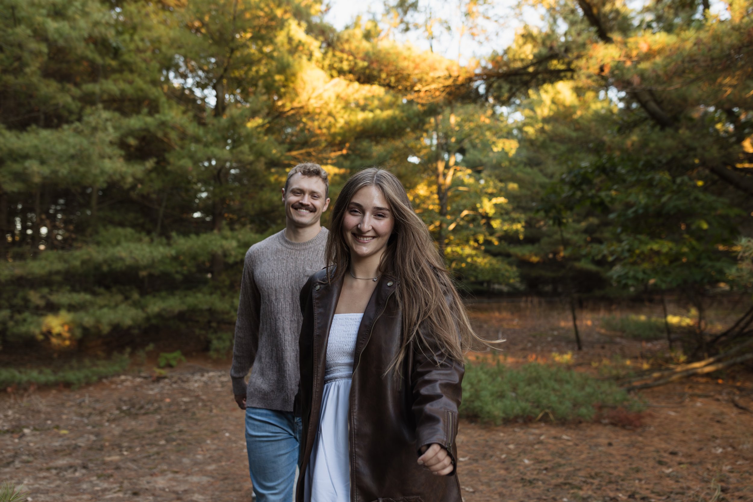 Rosy Mound Natural Area Grand Haven, Michigan Engagement Session
