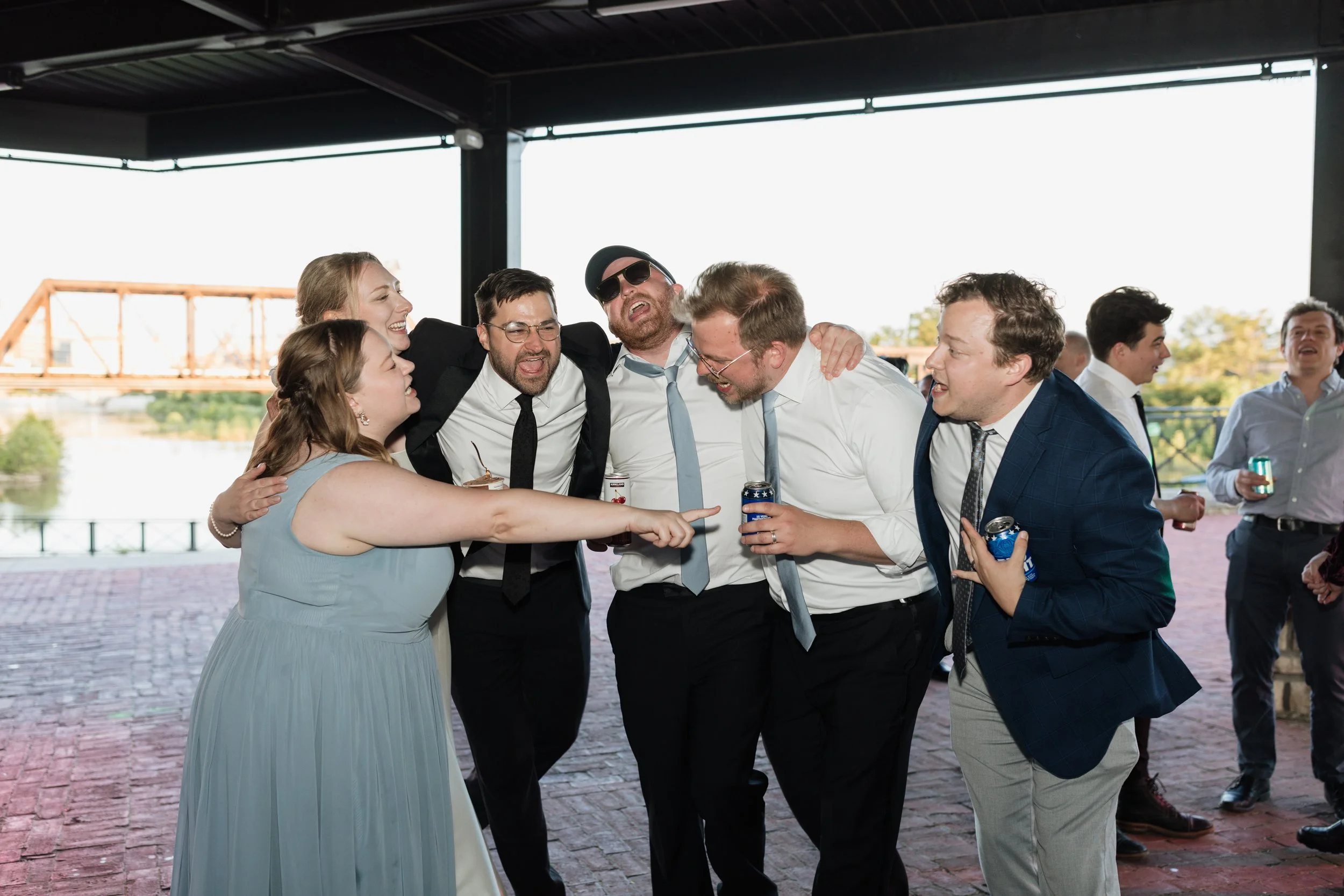 North Bank Park Pavilion Wedding Columbus Ohio