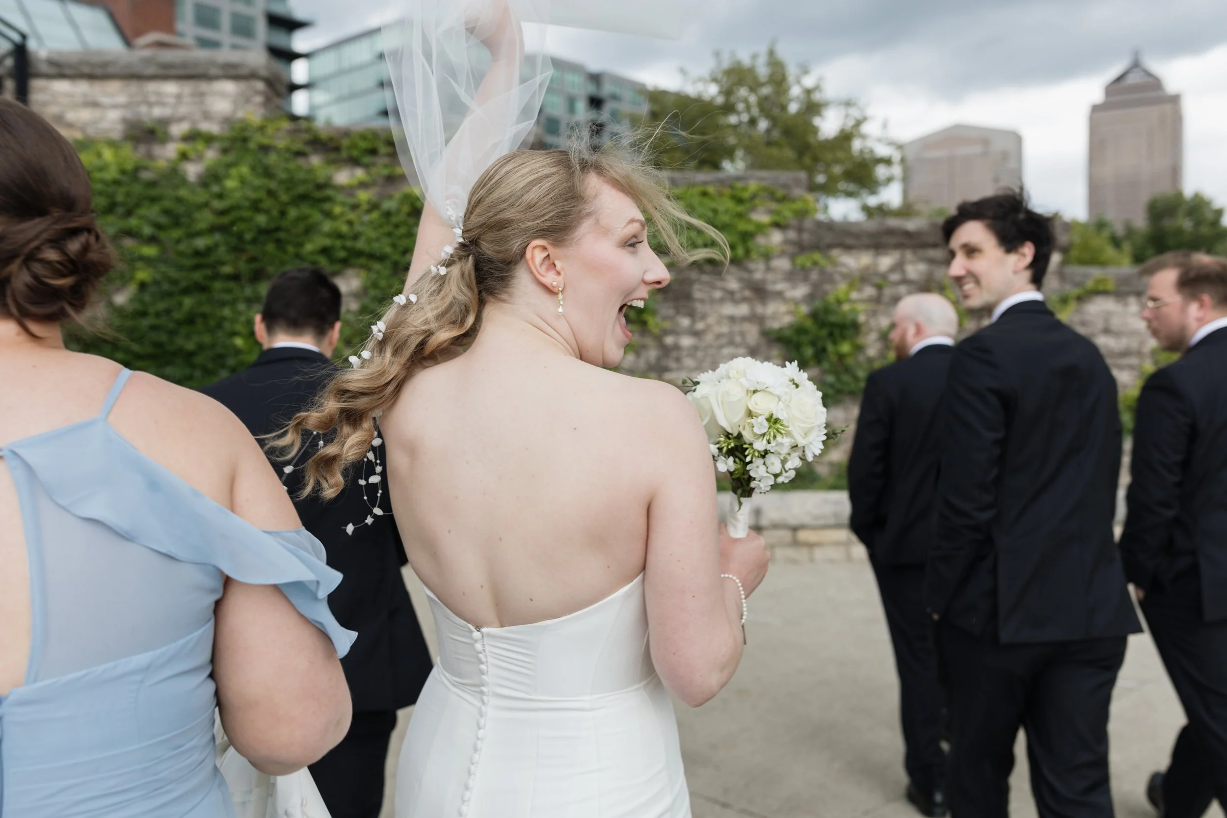 North Bank Park Pavilion Wedding Columbus Ohio