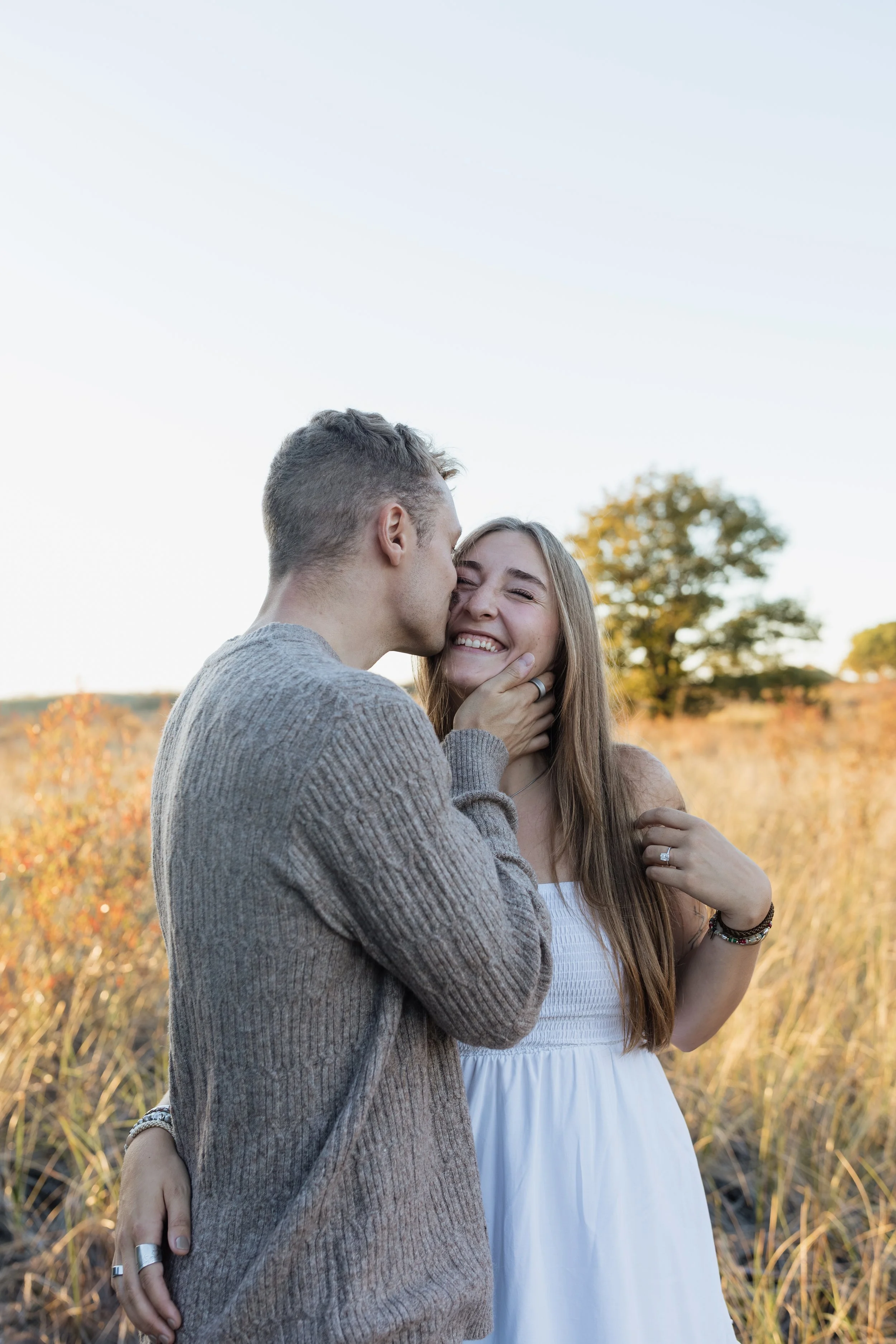 Rosy Mound Natural Area Grand Haven, Michigan Engagement Session
