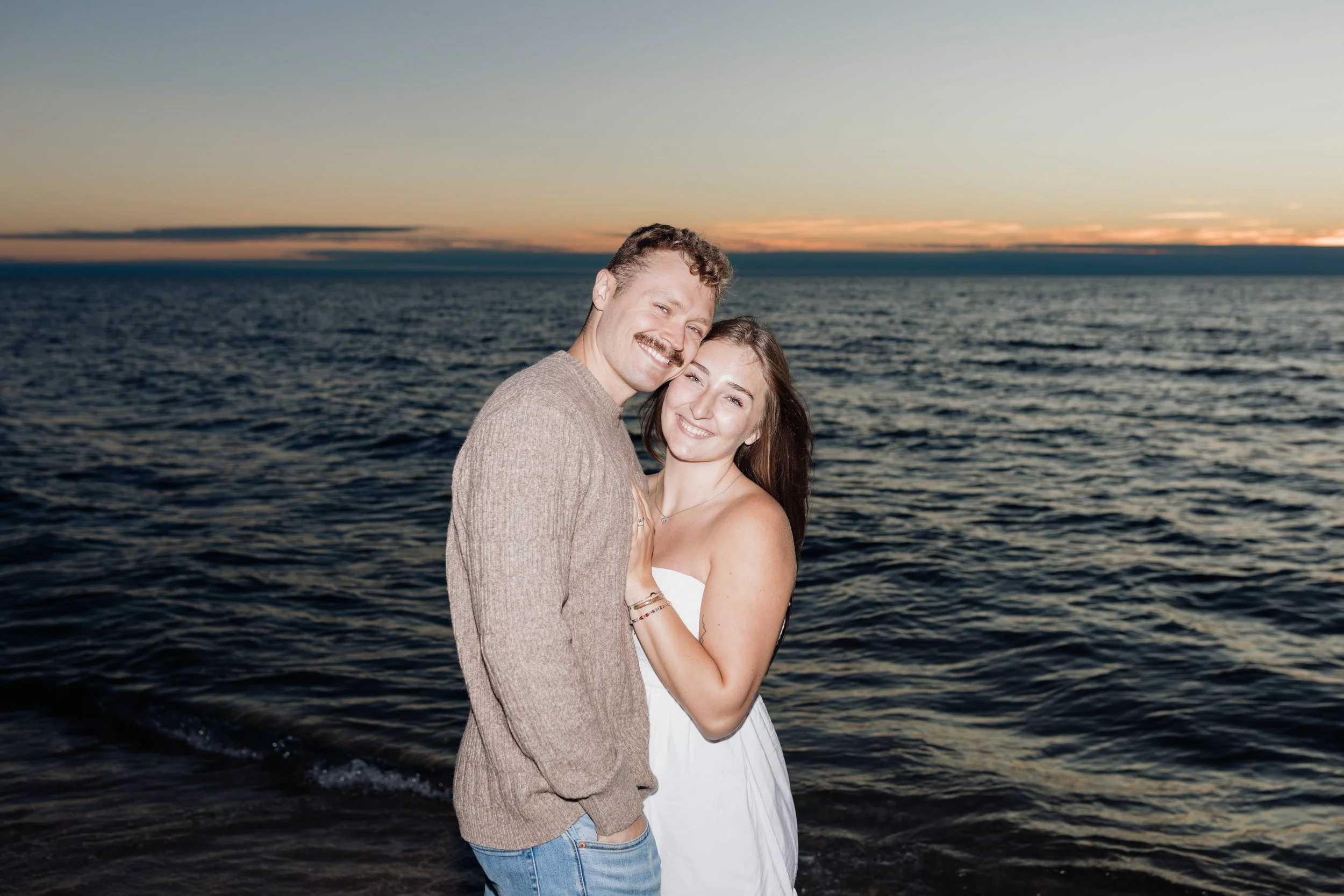 Rosy Mound Natural Area Grand Haven, Michigan Engagement Session