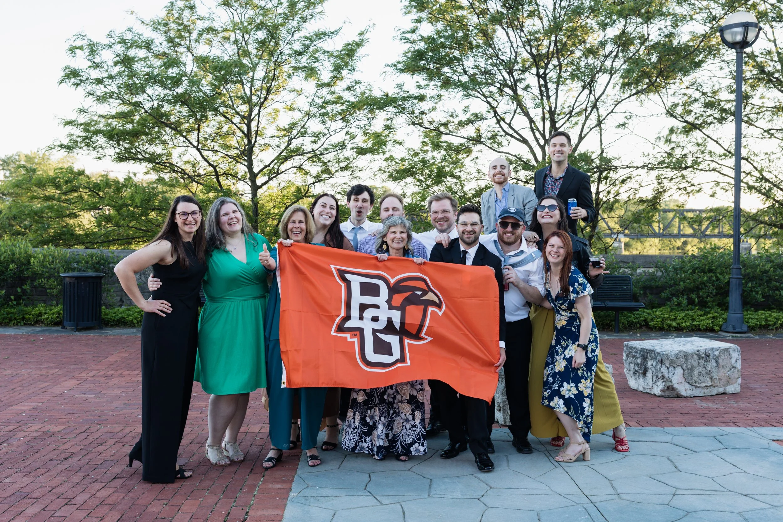North Bank Park Pavilion Wedding Columbus Ohio