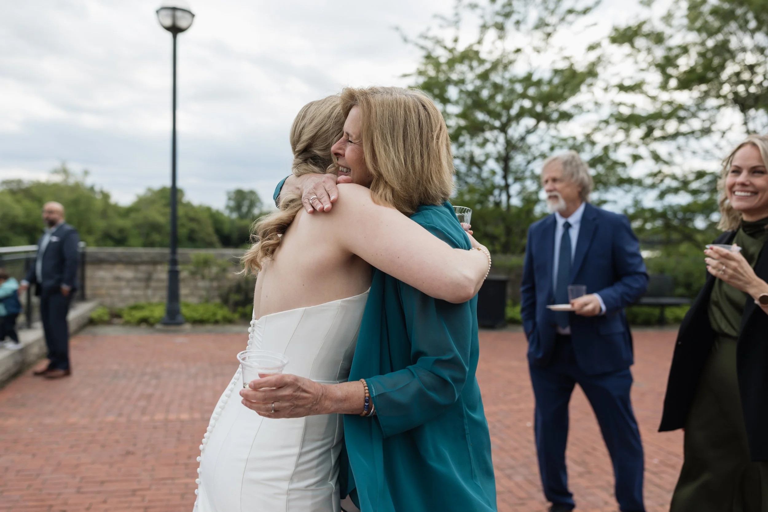 North Bank Park Pavilion Wedding Columbus Ohio