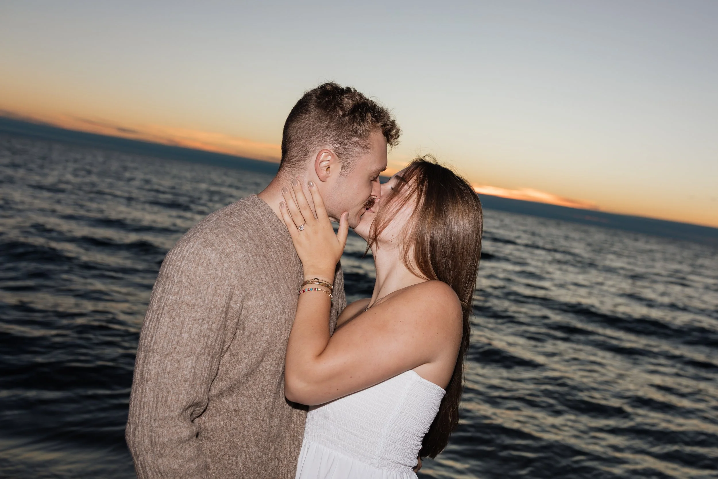 Rosy Mound Natural Area Grand Haven, Michigan Engagement Session