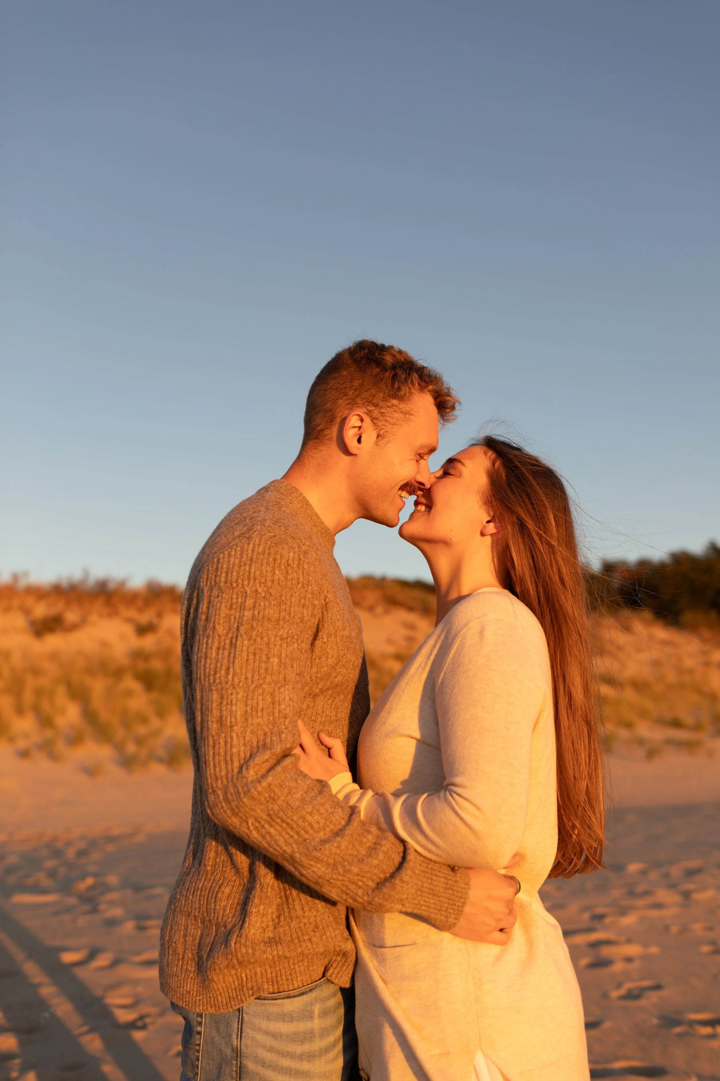 Rosy Mound Natural Area Grand Haven, Michigan Engagement Session
