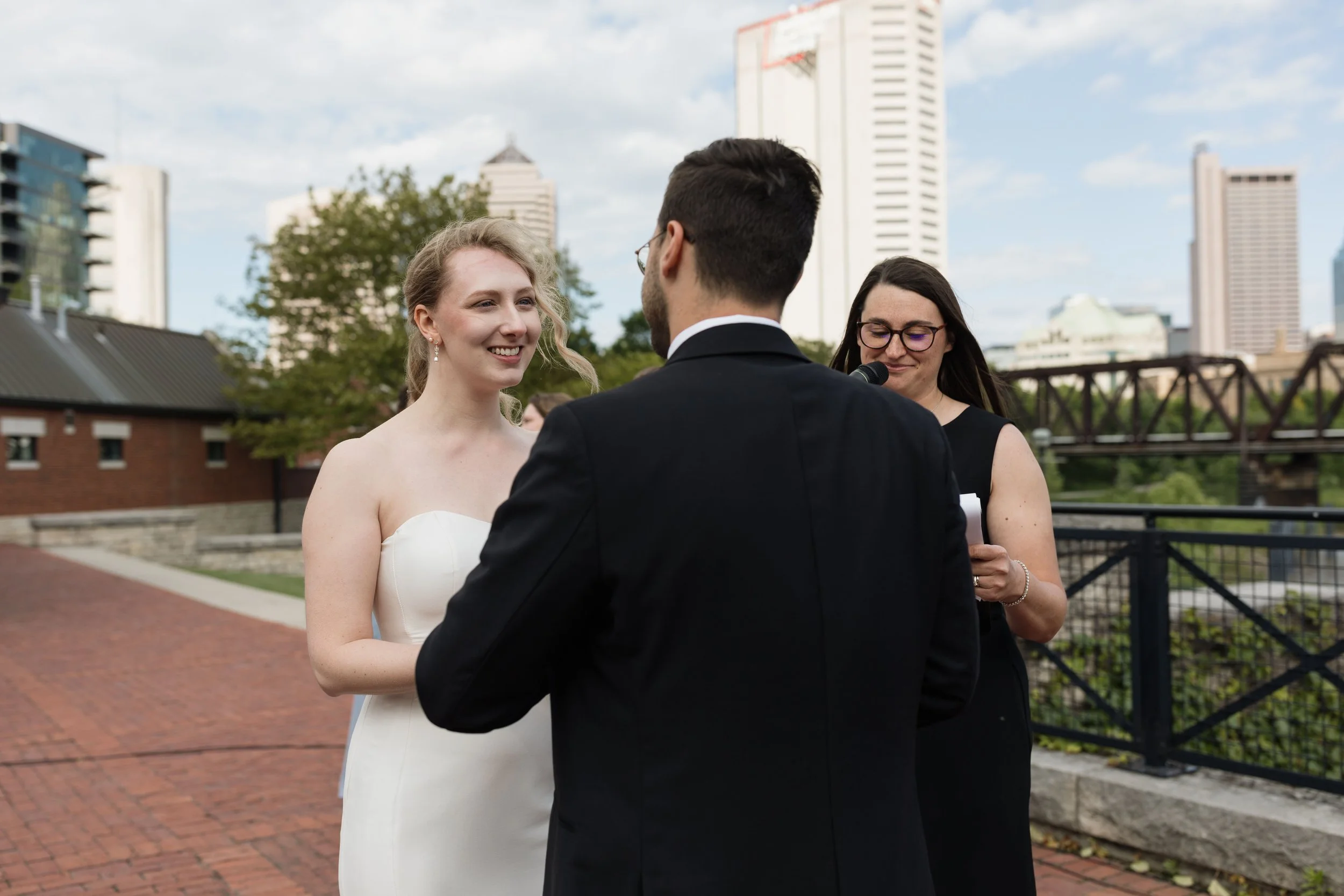 North Bank Park Pavilion Wedding Columbus Ohio