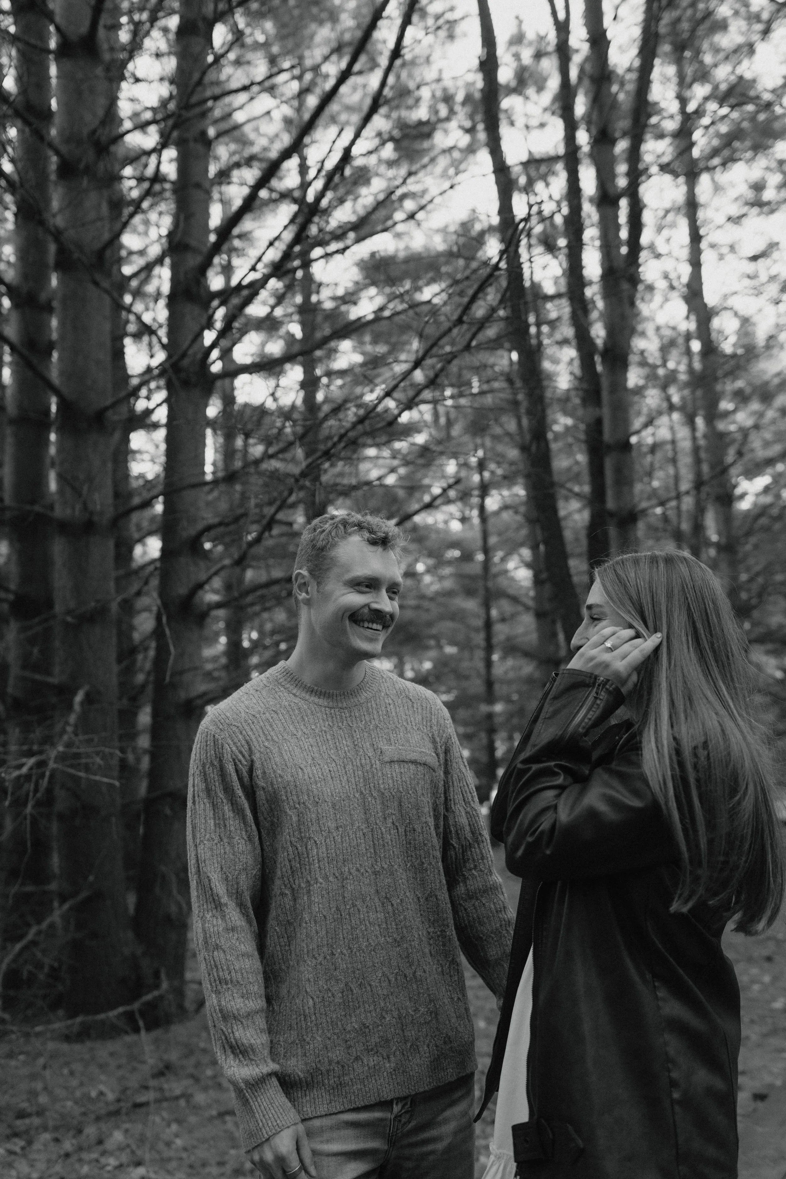 Rosy Mound Natural Area Grand Haven, Michigan Engagement Session