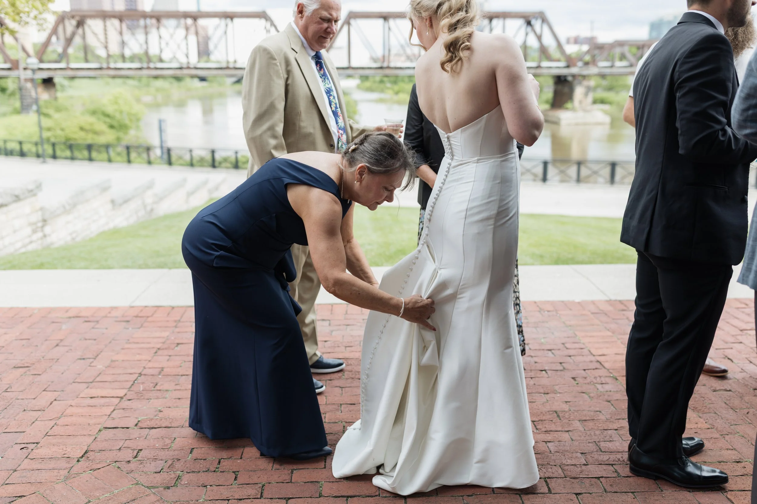 North Bank Park Pavilion Wedding Columbus Ohio