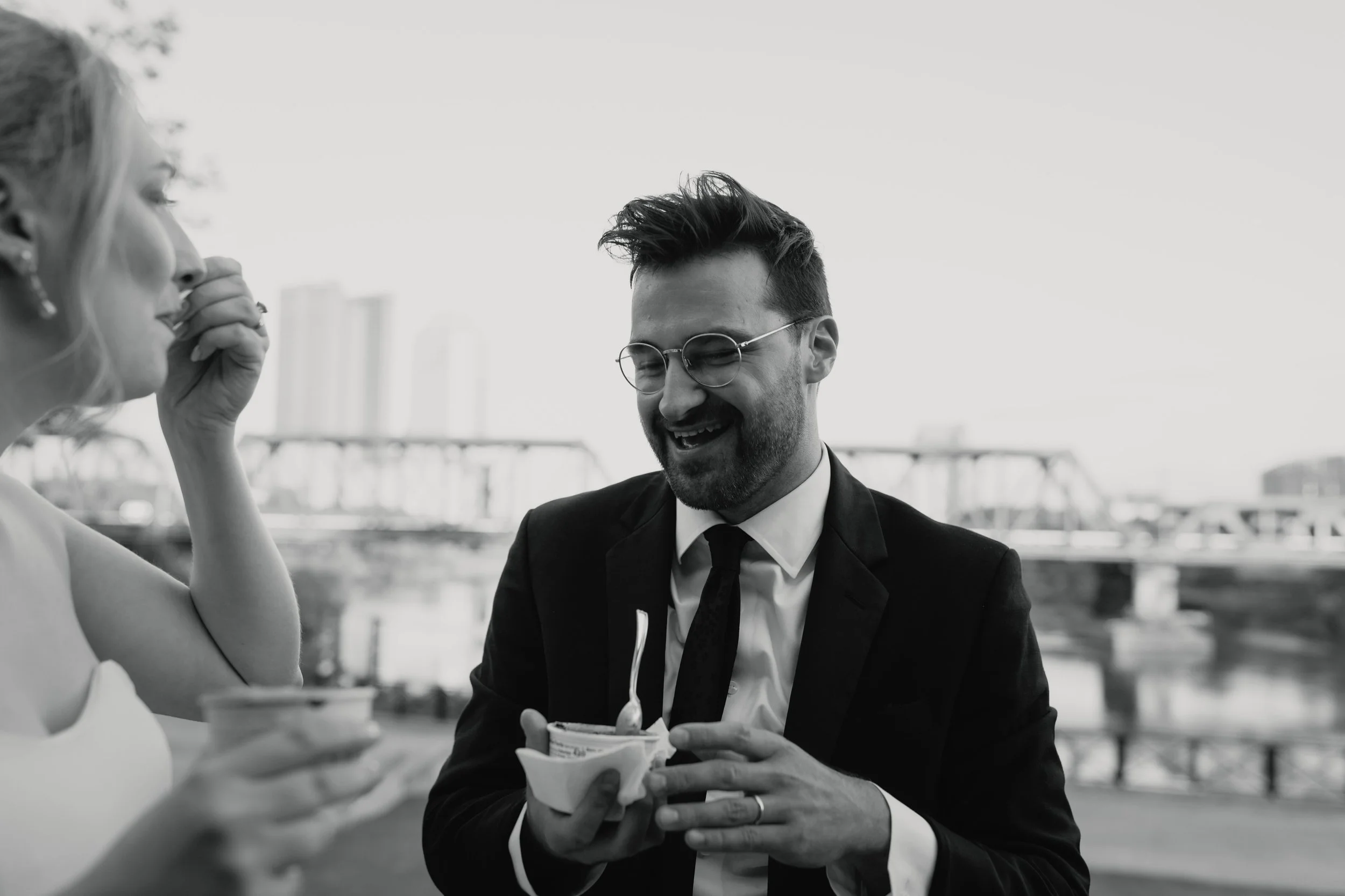 North Bank Park Pavilion Wedding Columbus Ohio