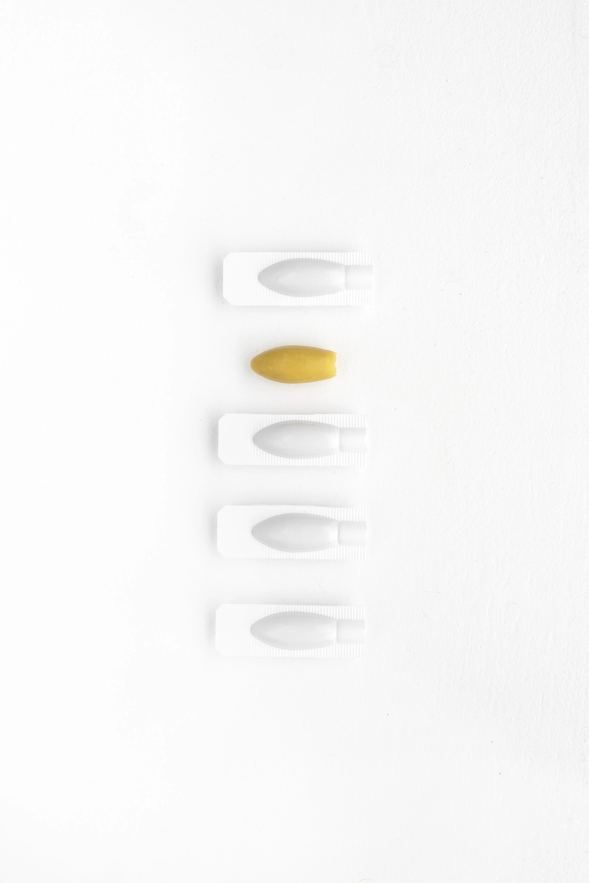 THC Suppositories on a white background