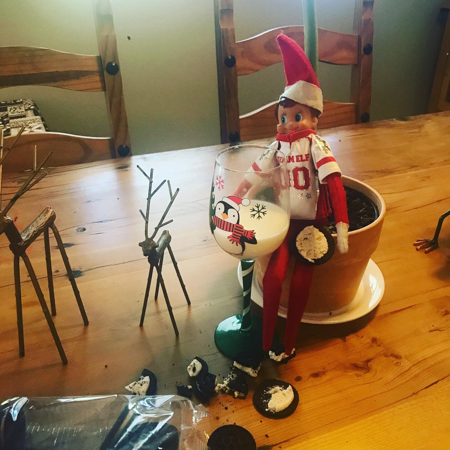 Holiday Elf shenanigans back in the house 😁 #alohahaciendafun #holdidayseason #itsthelittlethingsthatmatter #familytraditions #countdowntochristmas2020