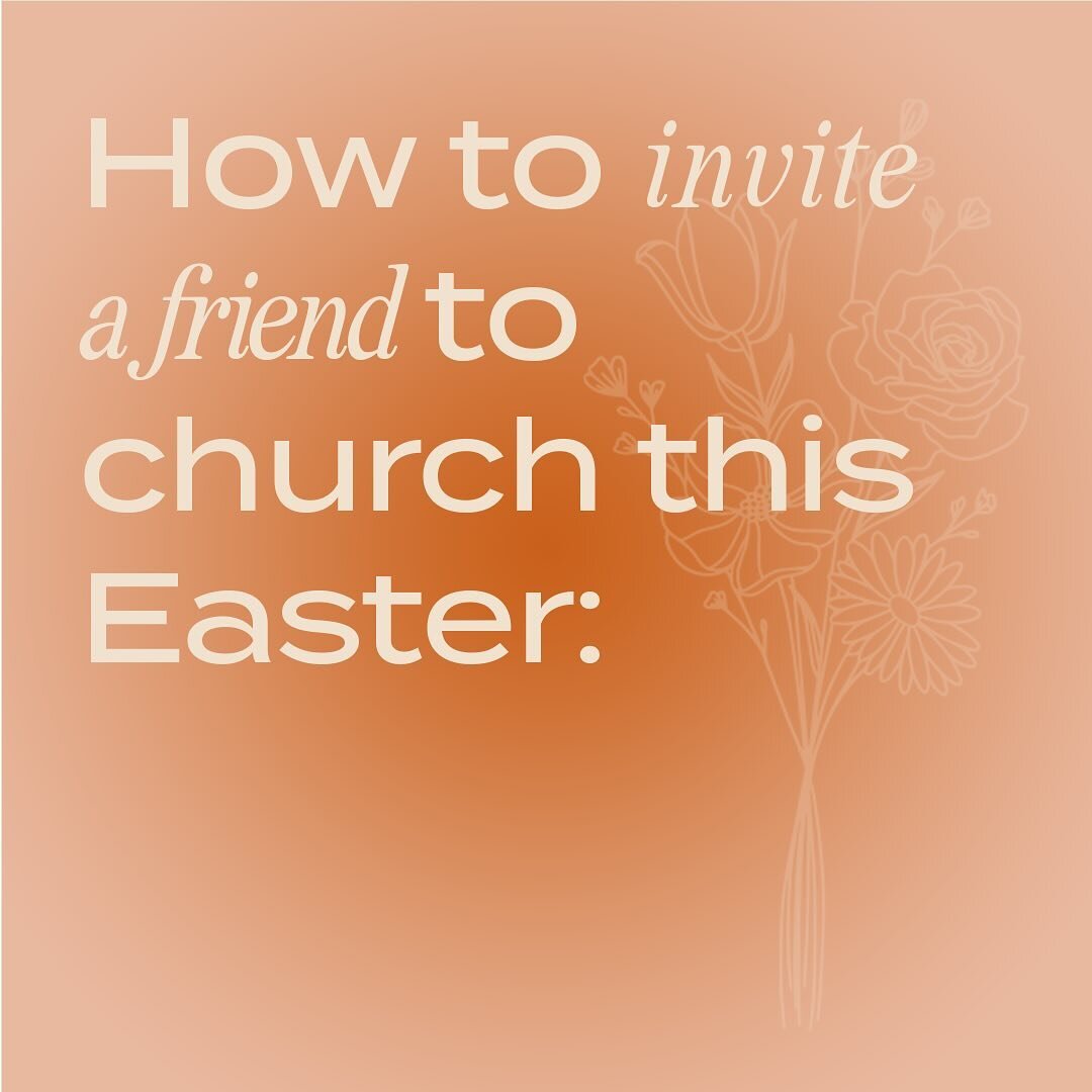 If you&rsquo;ve been wondering how to ask a friend to join you for Easter at Southside, we&rsquo;ve got you covered! 

#southsidechurch 
#easteratsouthside