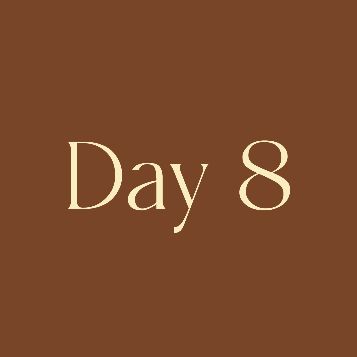      

 
   Day 8  Wednesday, March 12th 
 




















  
  



    



 
 
    

 
        “Are you tired? Worn out? Burned out on religion? Come to me. Get away with me and you’ll recover your life. I’ll show you how to take a real rest. W