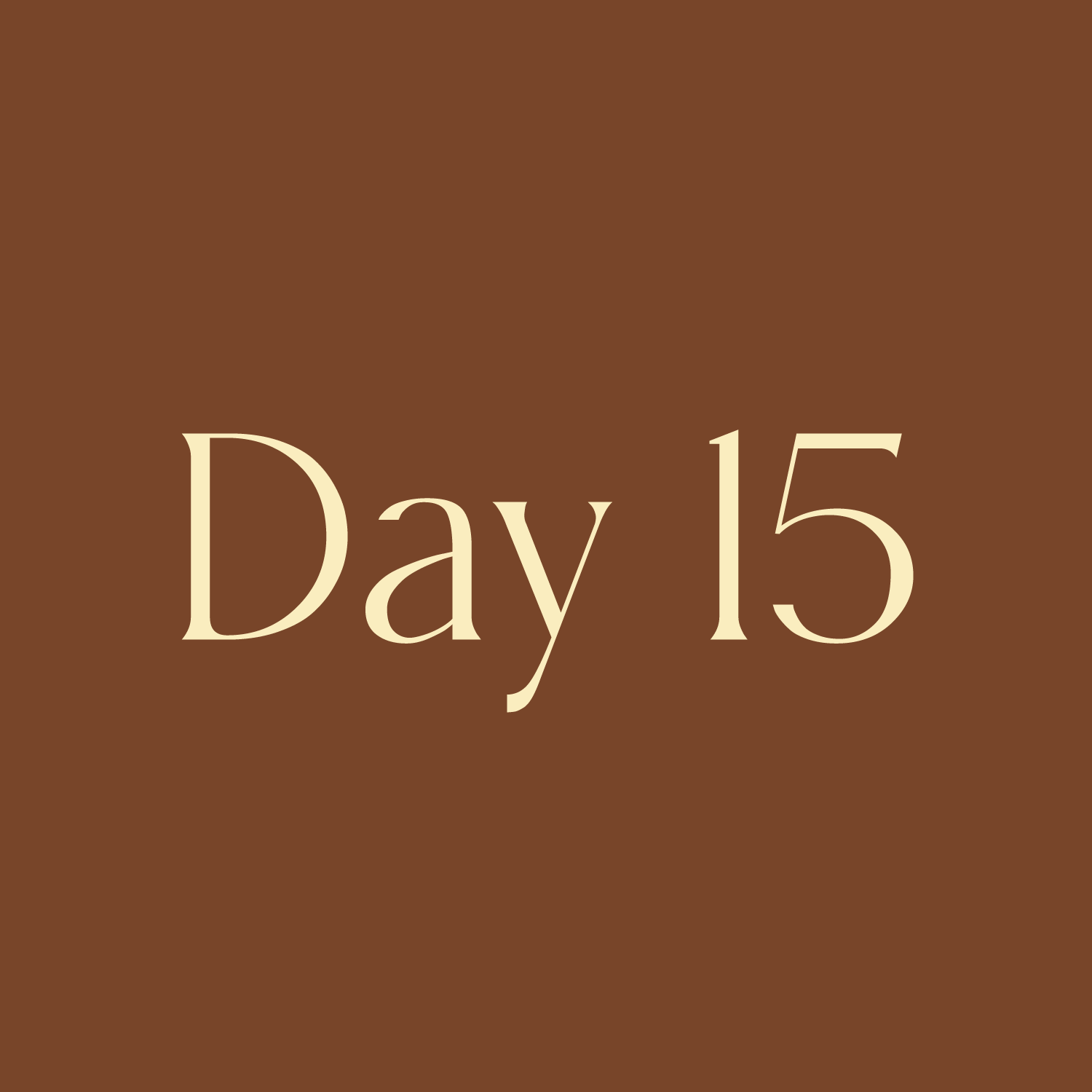      

 
   Day 15  Wednesday, March 19th    
 




















  
  



    



 
 
    

 
         I had no intention of using this old poem again, that I wrote decades ago. Many of you have heard it before, but I felt God say to include it ag