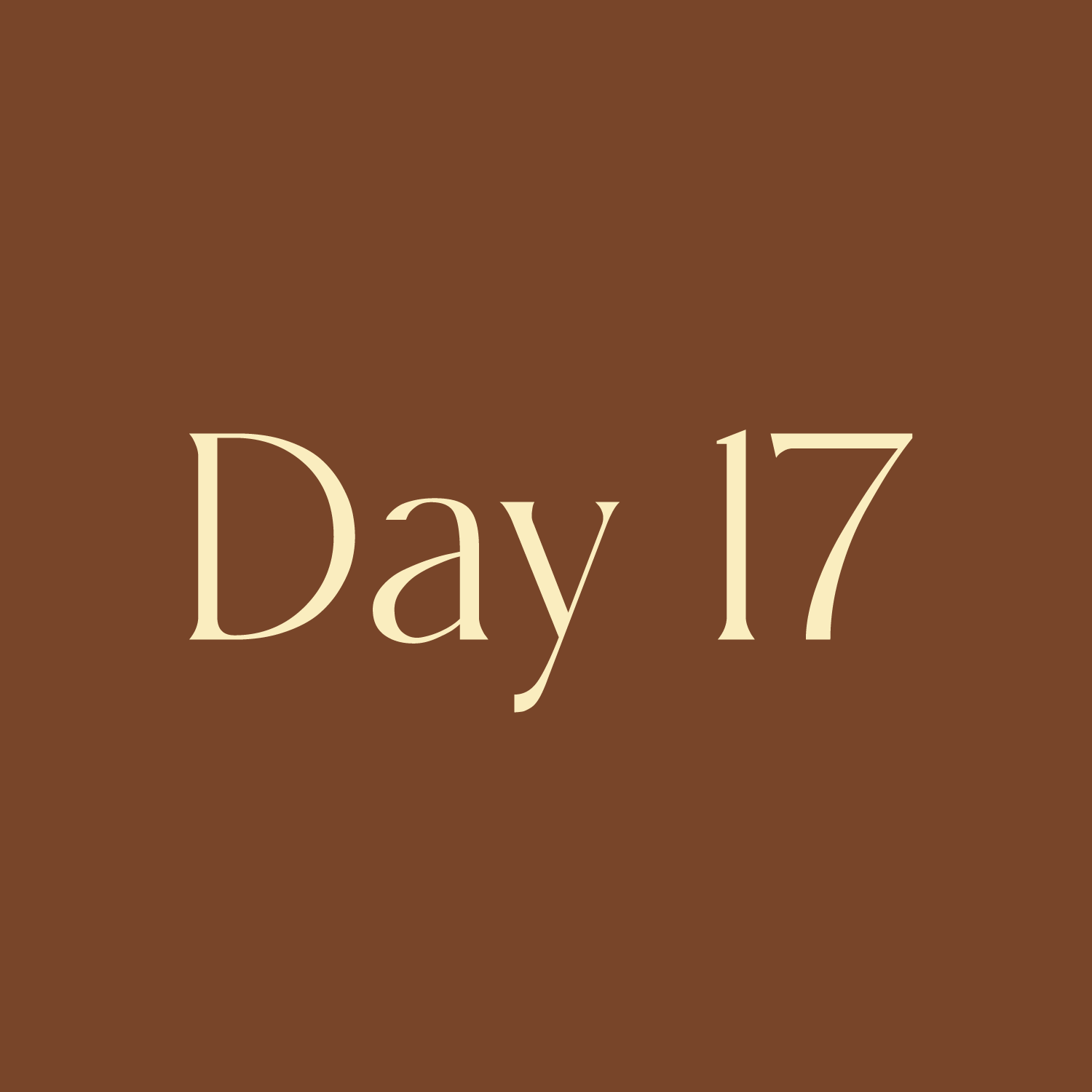      

 
   Day 17  Friday, March 21st    
 




















  
  



    



 
 
    

 
       Don’t be misled—you cannot mock the justice of God. You will always harvest what you plant. Those who live only to satisfy their own sinful nature wi