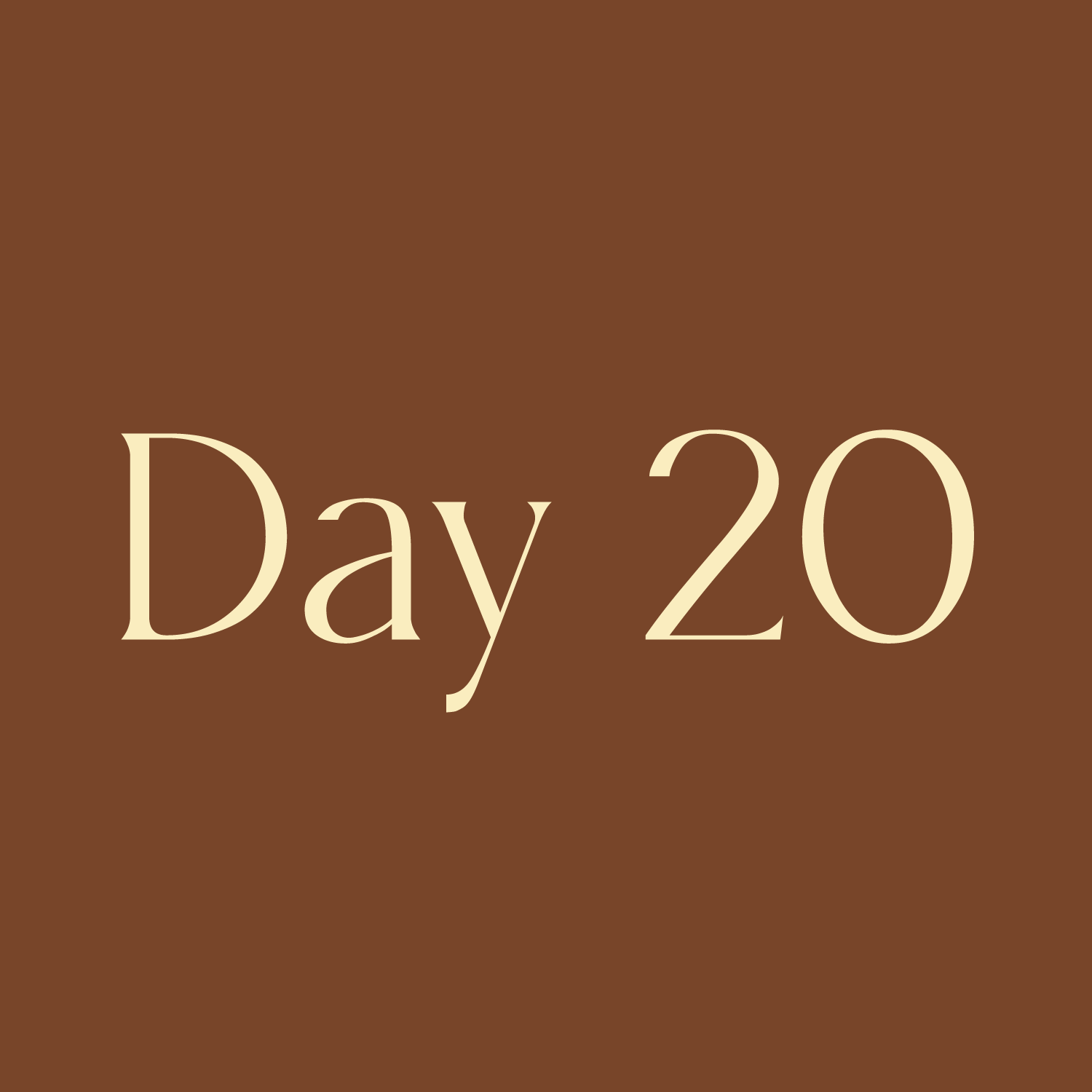      

 
   Day 20  Monday, March 24th    
 




















  
  



    



 
 
    

 
    To comfort all who mourn… give them bouquets of roses instead of ashes, messages of joy instead of news of doom, a praising heart instead of a languid s