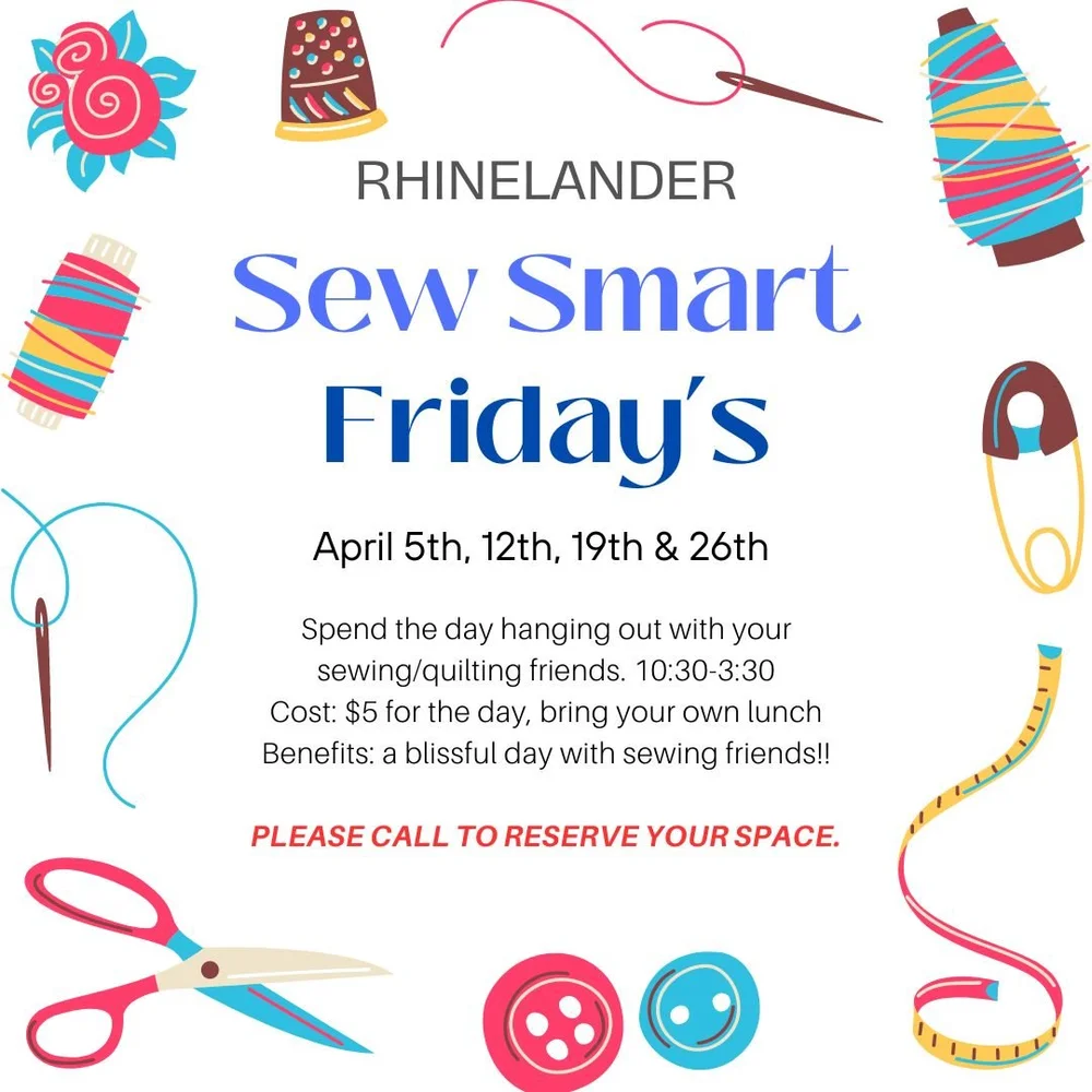 Sew Smart Fridays — Sew Smart
