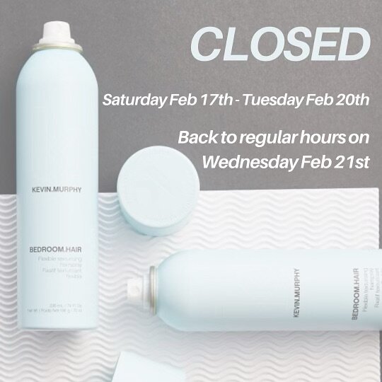 Heads up: Josef Saliba Salon will be closed Saturday February 17 - Tuesday February 19 for salon renovations! ✨

We will be back to regular hours on Wednesday February 21st, and any voicemails left over the closure will be responded to then.

If you 