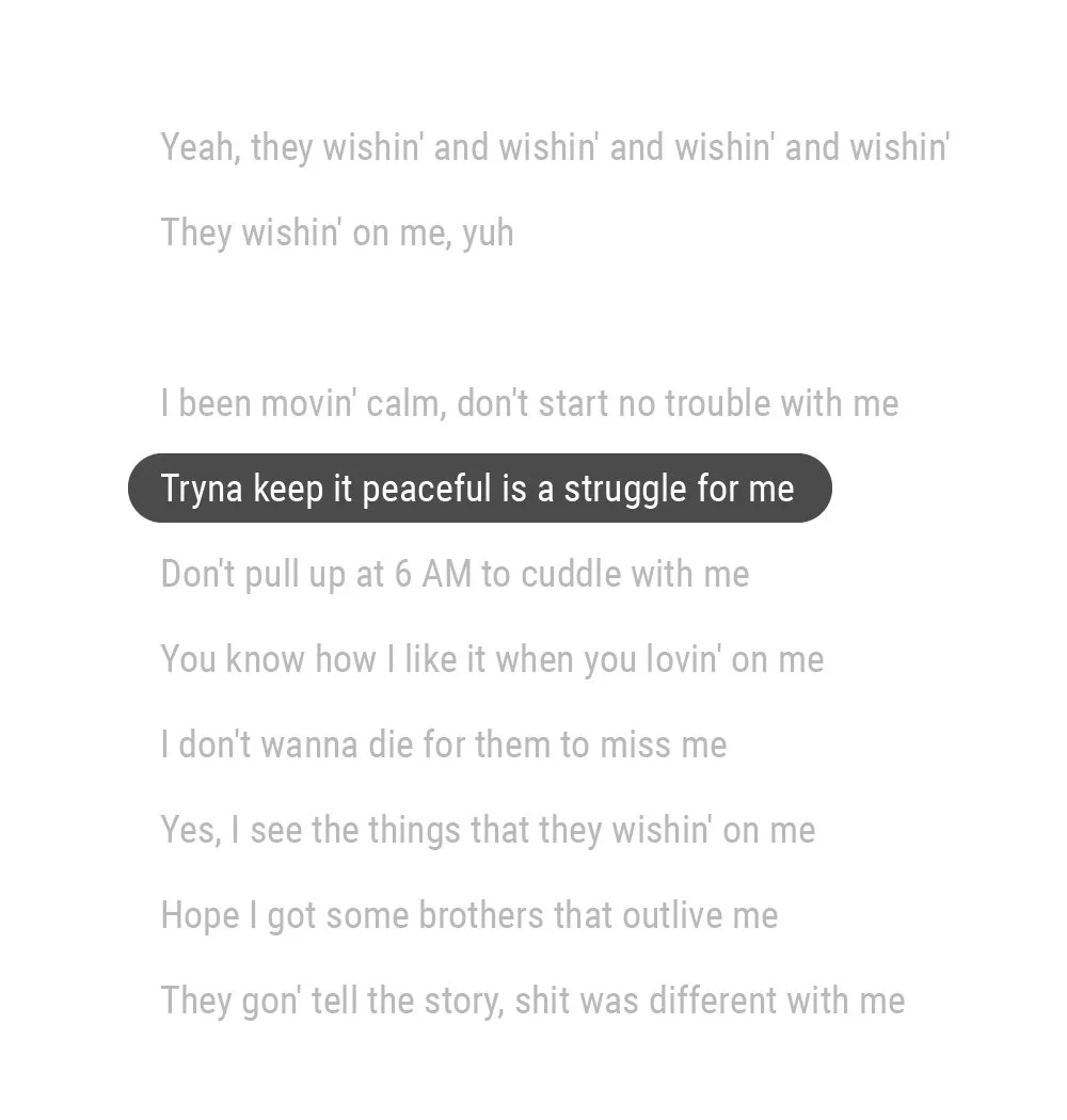 Products Lyric Display — LyricFind