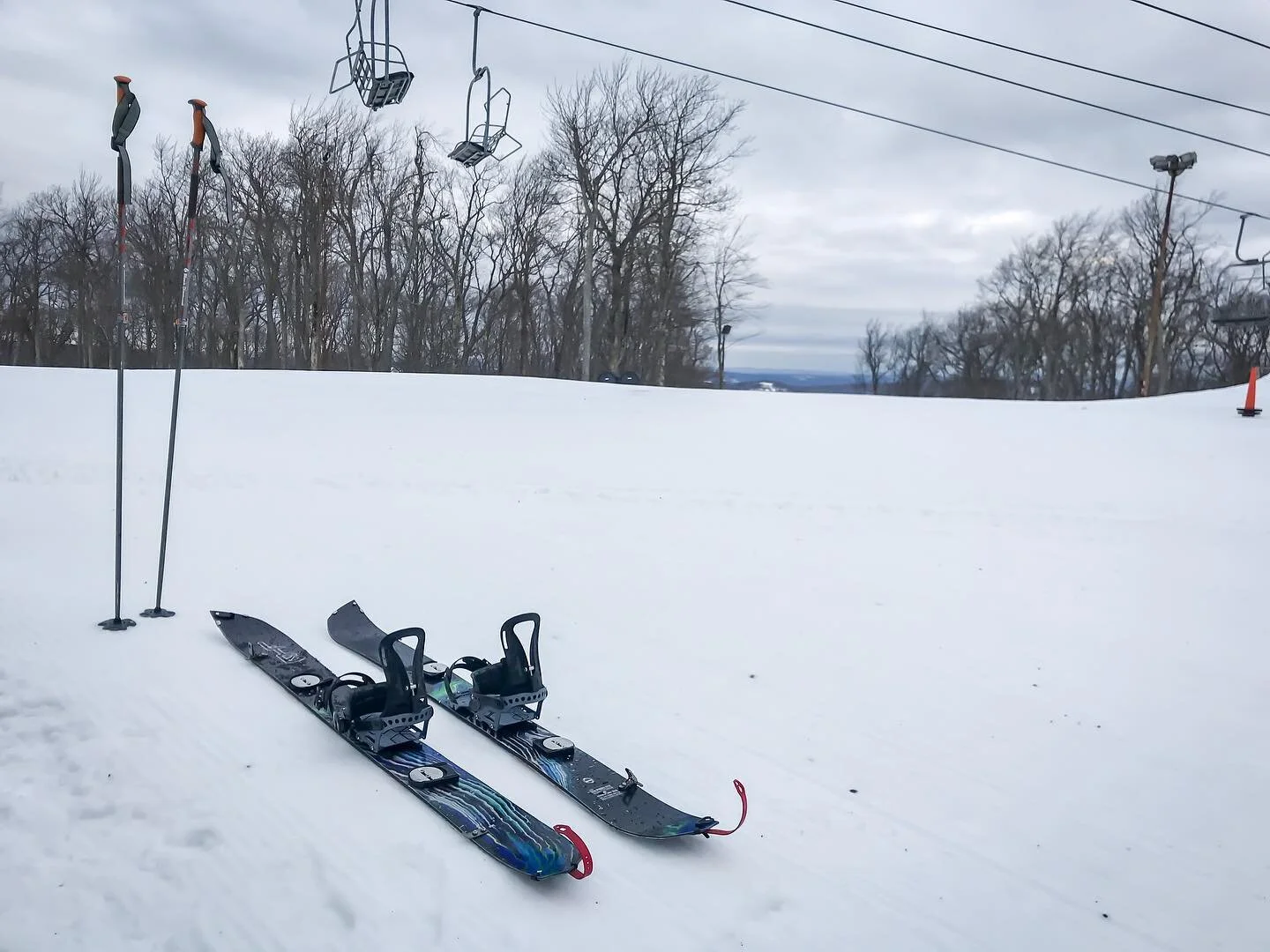 Morning SplitBoard Session. Earning my turns this morning with @verzerkel and @m0haas. #splitboard #getoutside #winter #snowboarding