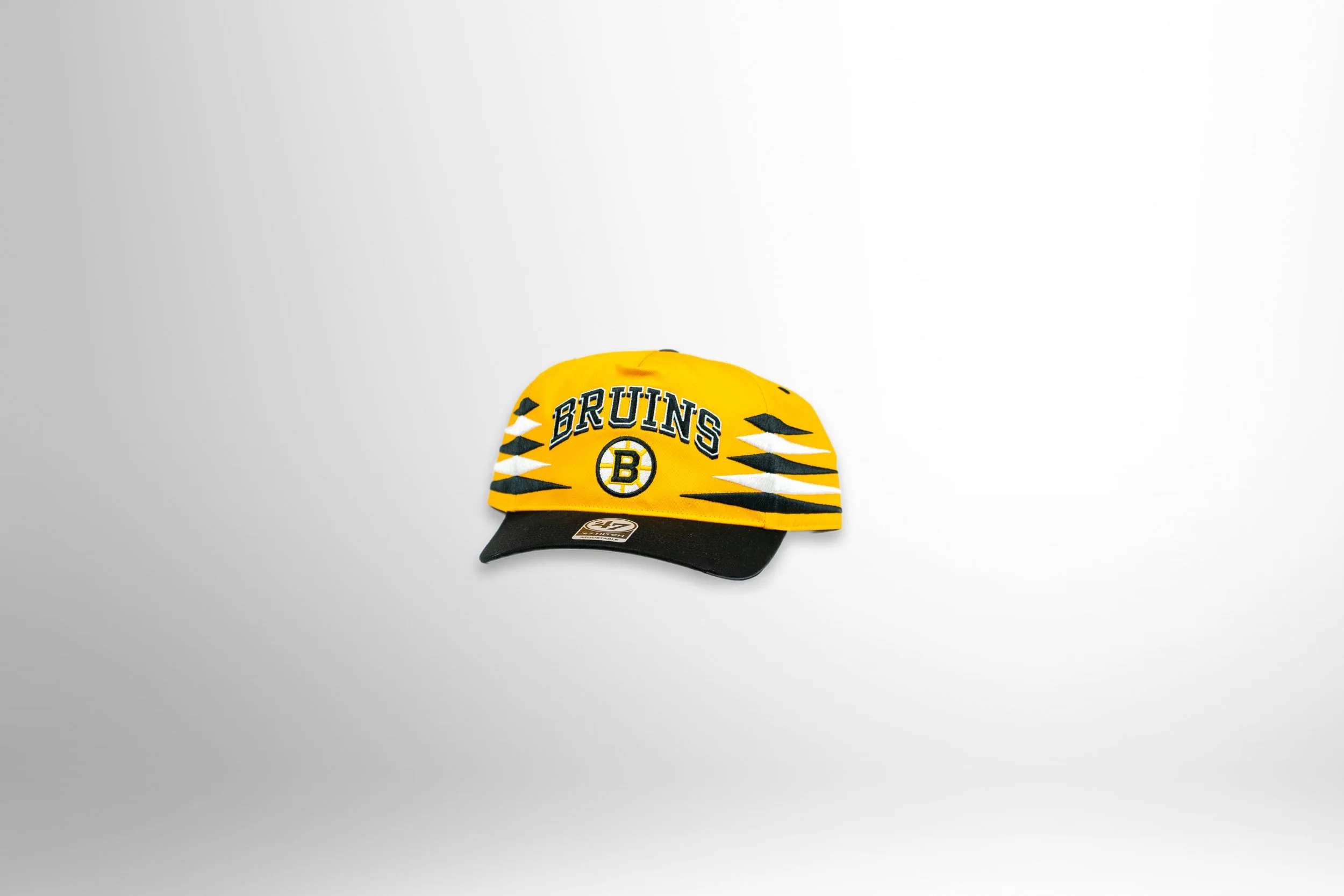 BOSTON BRUINS GOLD DIAMOND CUT 47 HITCH