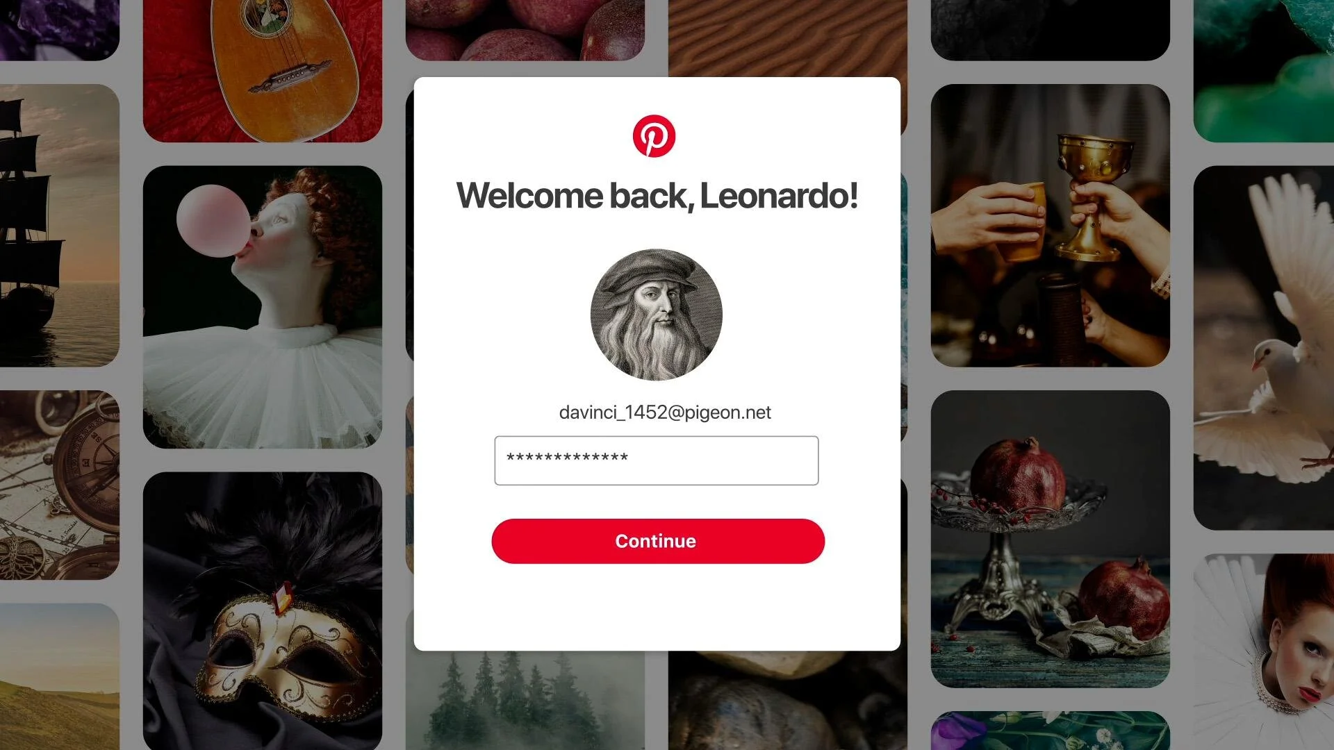 Pinterest "Making History"