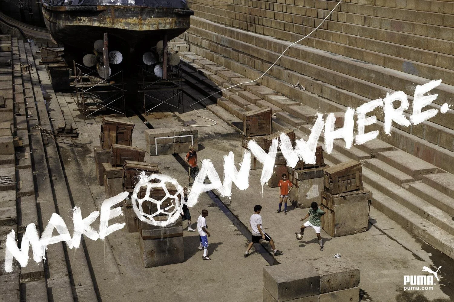 Puma "Make Football Anywhere"
