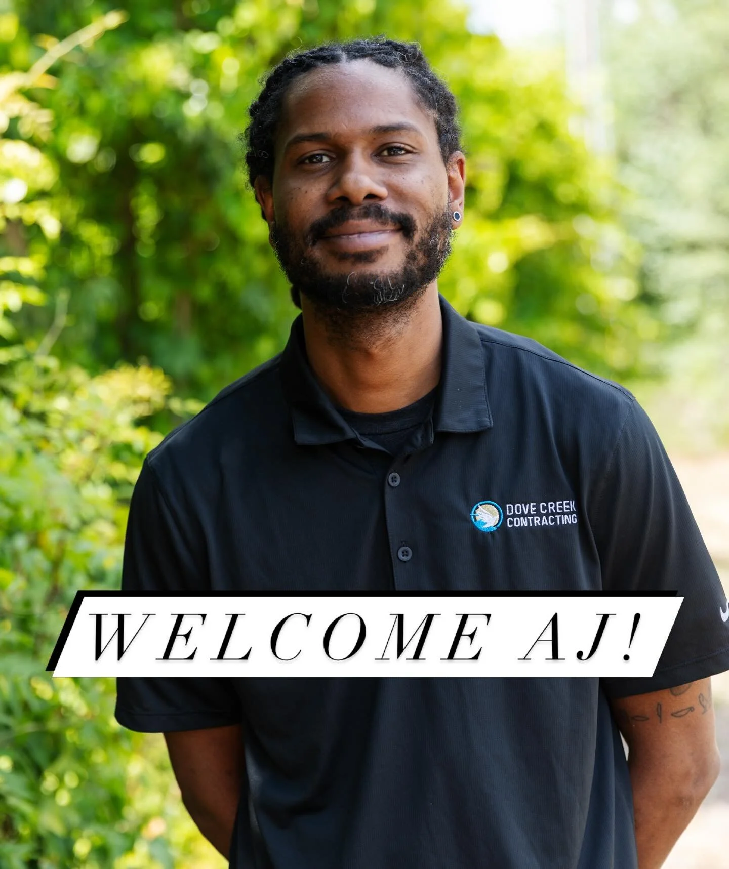 Welcome to the crew, AJ! 🤩

AJ brings some great carpentry and warranty experience to the @DoveCreekContracting team. He&rsquo;s got the eye to see problems before they arise and solutions to them. Plus he&rsquo;s a @kidcudi fan, which we can get be