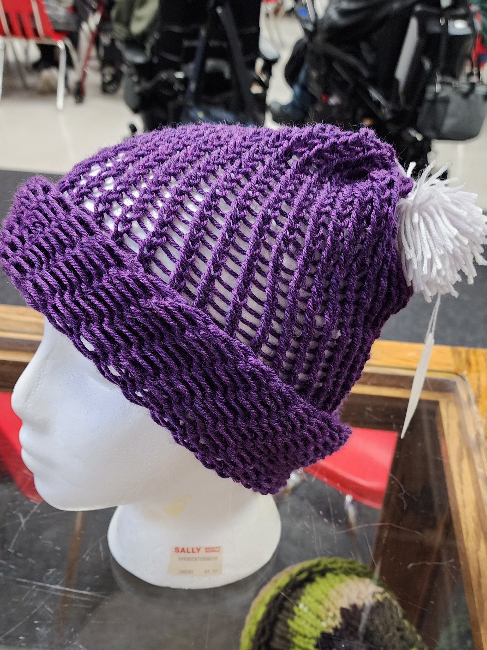 Lana Pugh, "Purple Beanie"