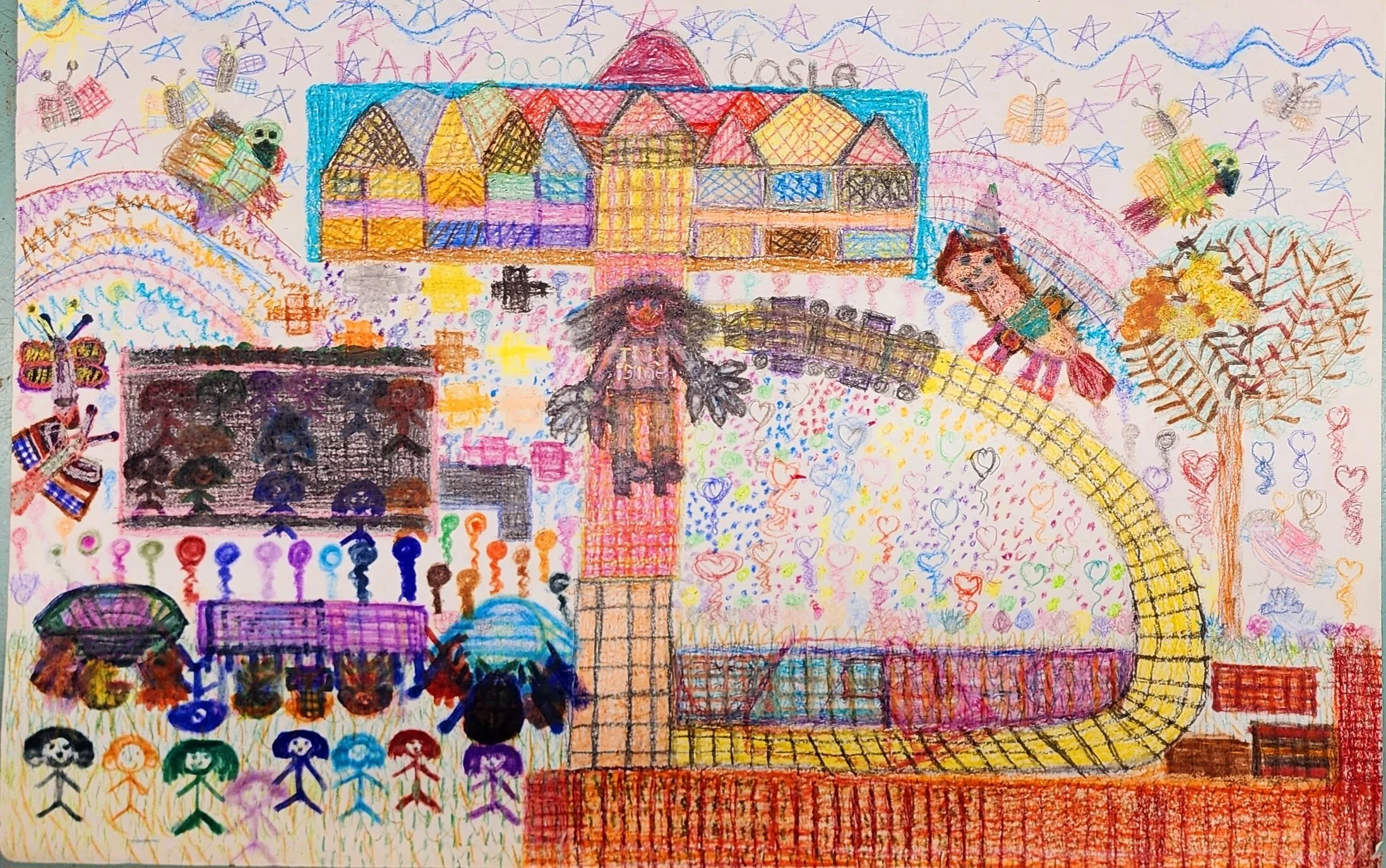 Sharon Albright, "Castle"  (unframed)