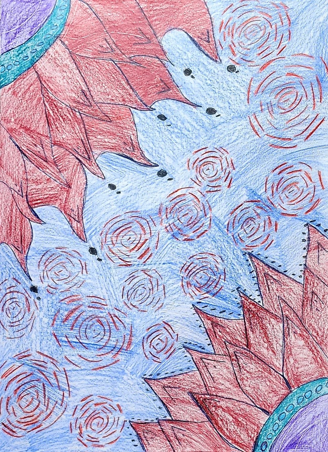 McKenna Wammack, "Sunflower Rays" (unframed)