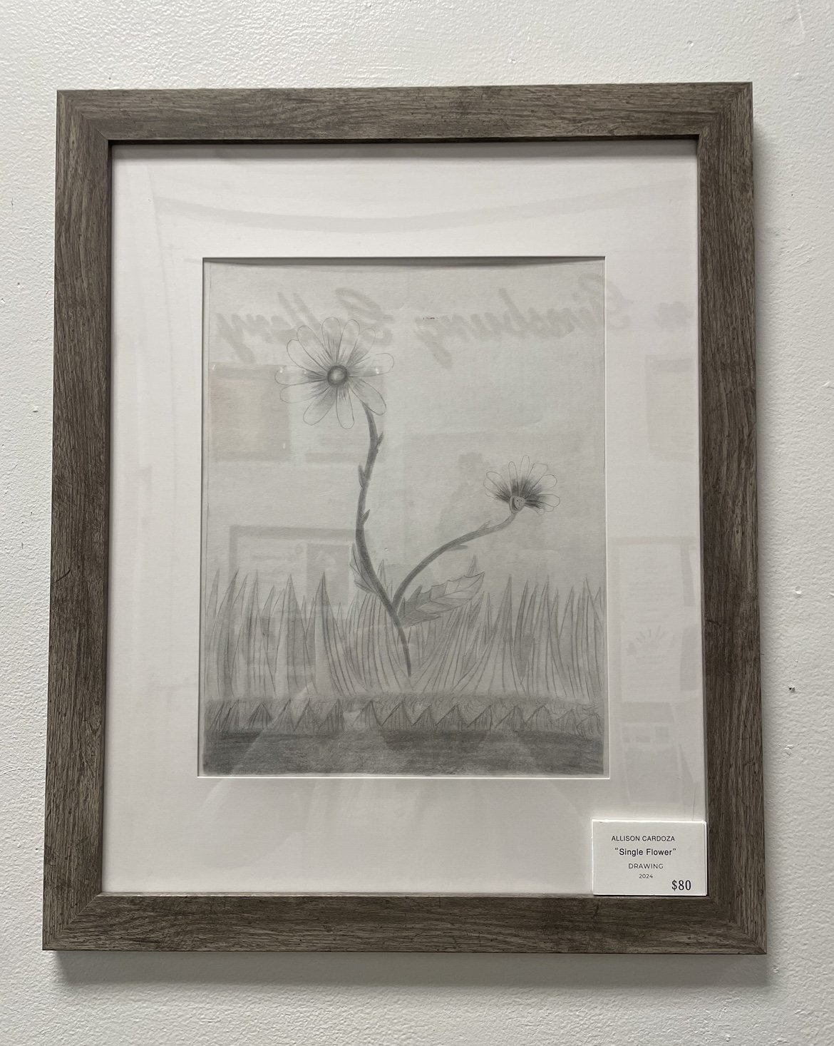 Allison Cardoza, "Single Flower"