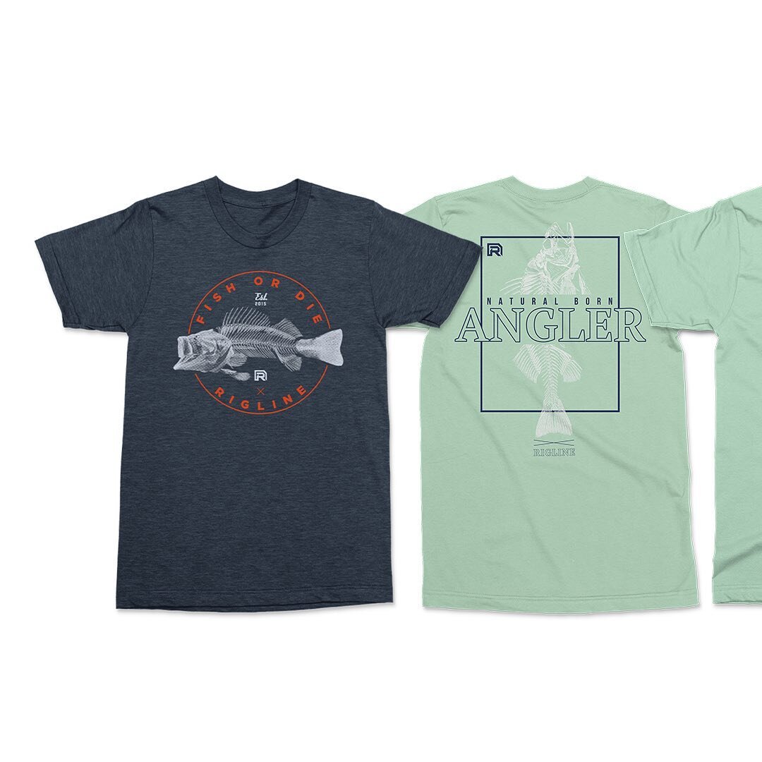 AND WE&rsquo;RE LIVE! Montana local, Florida born. Tees, performance long sleeves, hats, stickers- all available at hellolexidesign.com/rigline👉🏻🔗in bio!

Very Limited Quantities. IG Shop Coming Soon.
.
.
.
#bass #fish #fishing #saltlife #lakelife