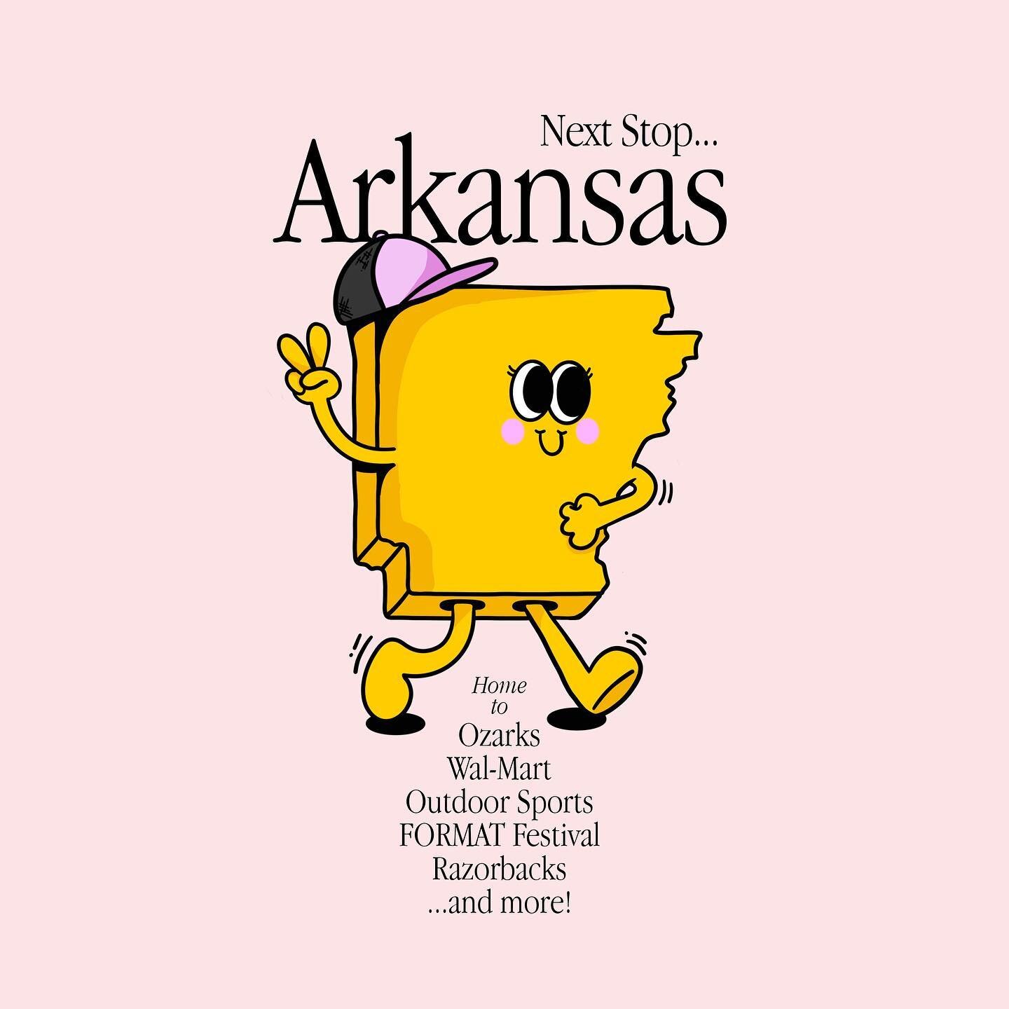 Out with the old, in with the new. Next stop, NWA.
.
.
.
#arkansas #northwestarkansas #format #formatfestival #illustration #design #graphicdesign #growth #community #ozarks #walmart #art #create #montana #universityofarkansas #razorbacks