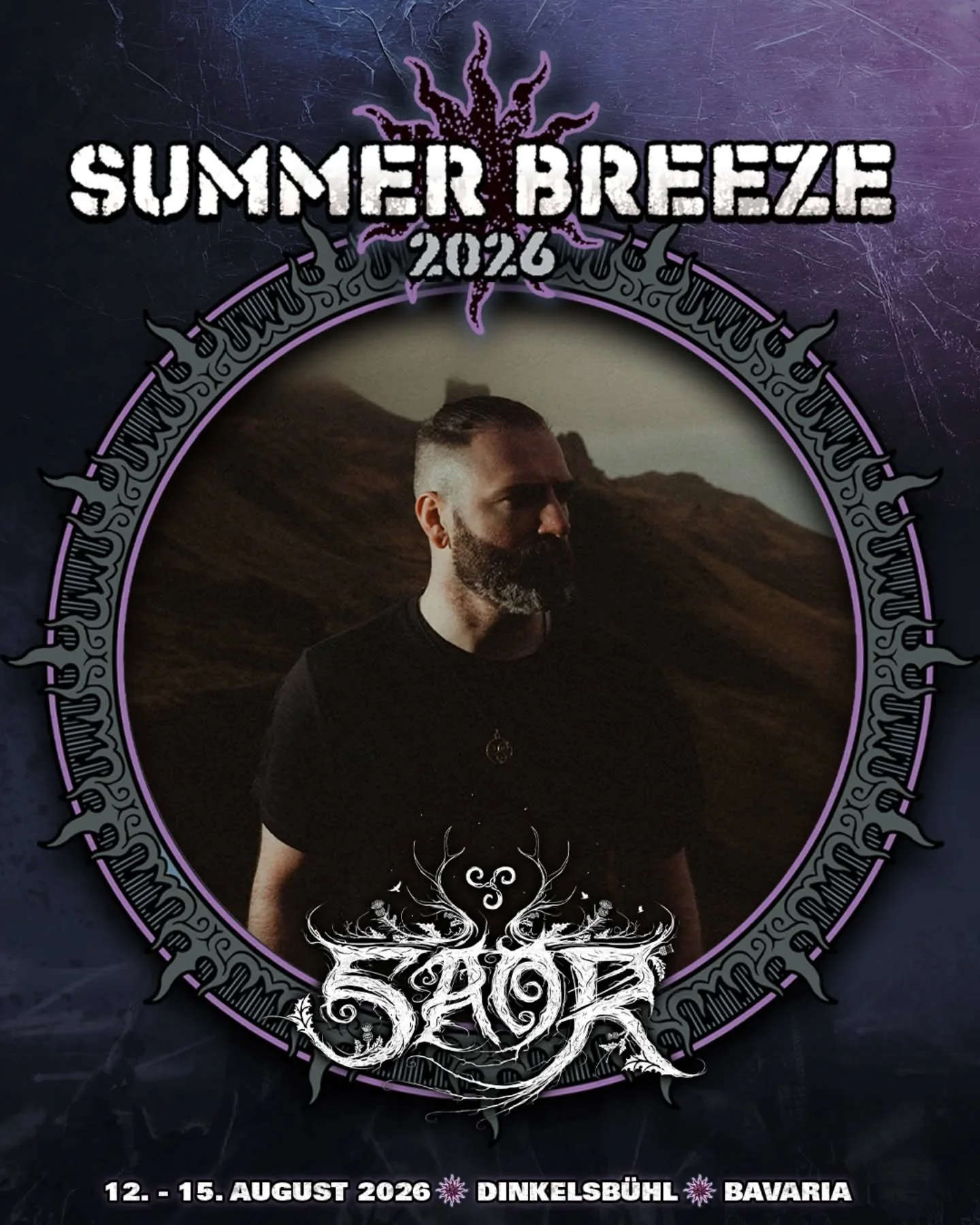 Clan! ⚔️ Next year will be the year of many firsts! We're excited to announce we'll be playing @summerbreezeopenair next August! Who's joining us? 🔥 

#saor #caledonianmetal #atmosphericblackmetal #blackmetal #celticmetal #folkmetal