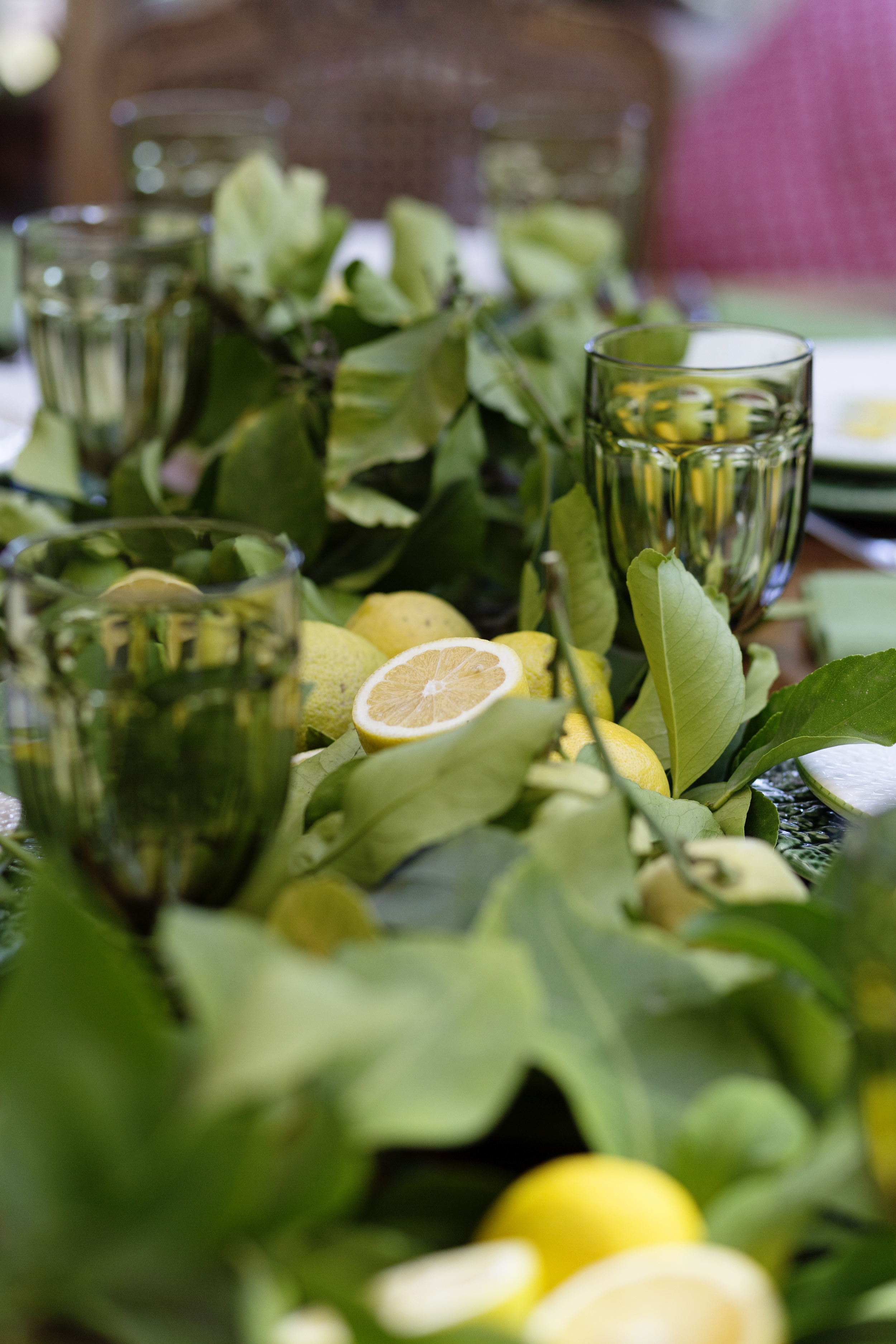 Lemon Table Setting