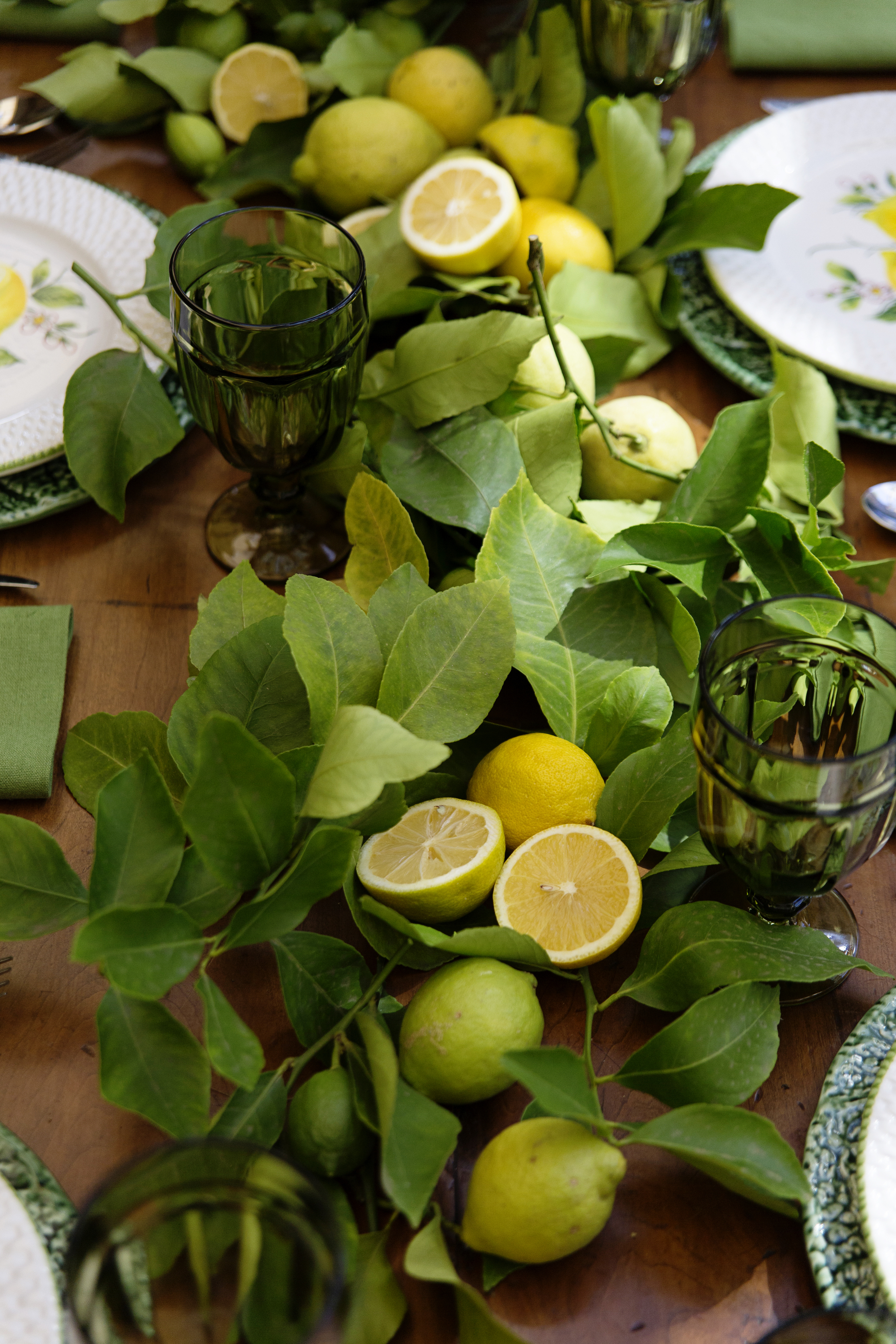 Lemon Table Setting