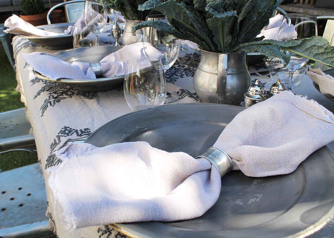 Silver Table Setting Chyka Keebaugh