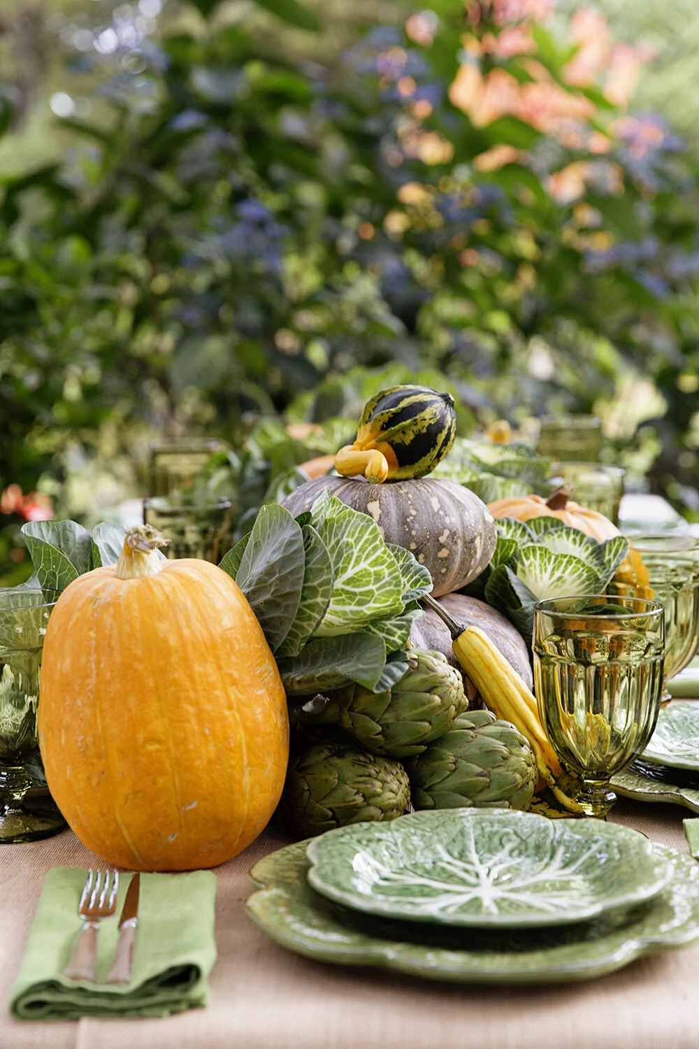 Surprise Your Guests With A Seasonal Vegetable Centrepiece