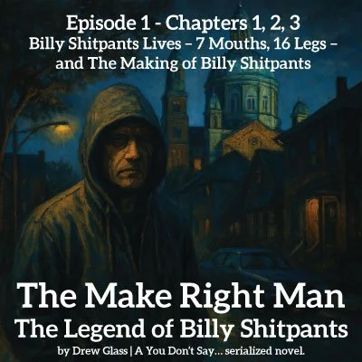 Ep. 1 - The Make Right Man – The Legend of Billy Shitpants