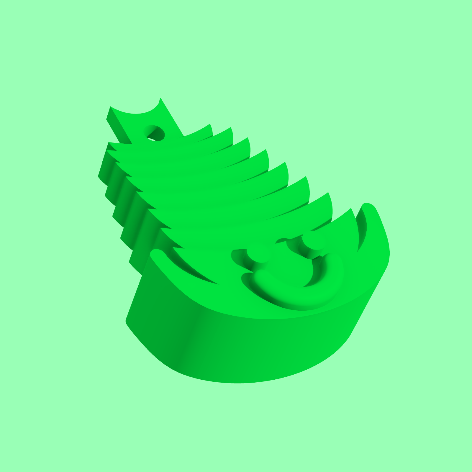 Seekiez Trilobit – zelená