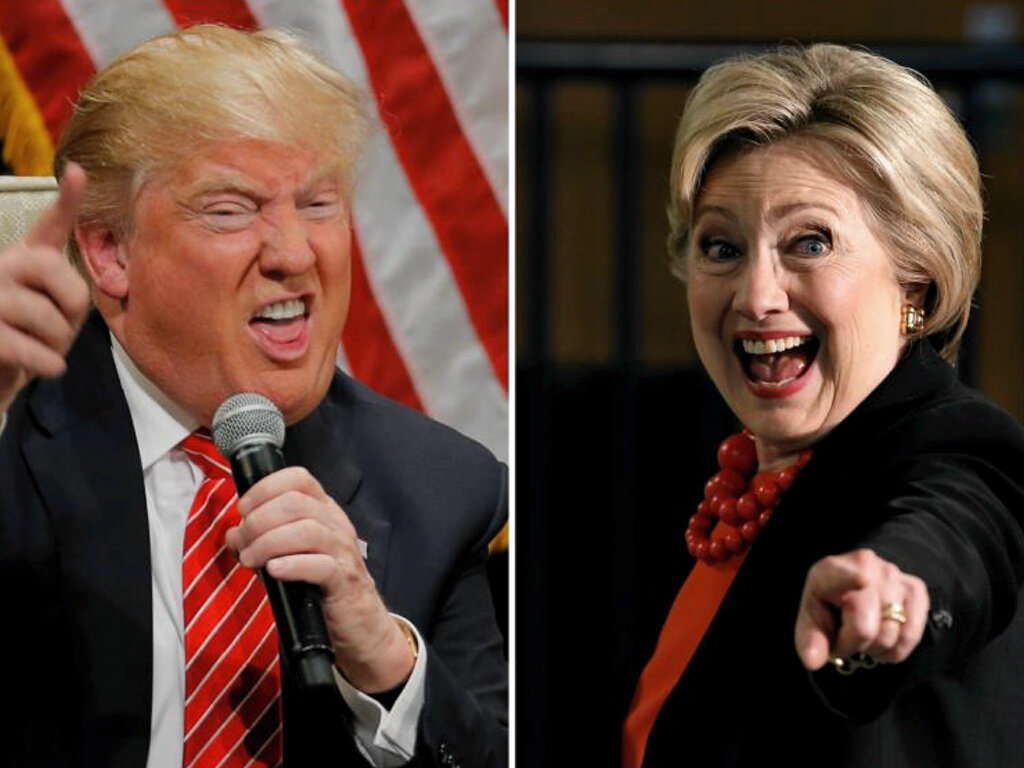 Clinton v Trump at Midnight in the Garden of Good and Evil