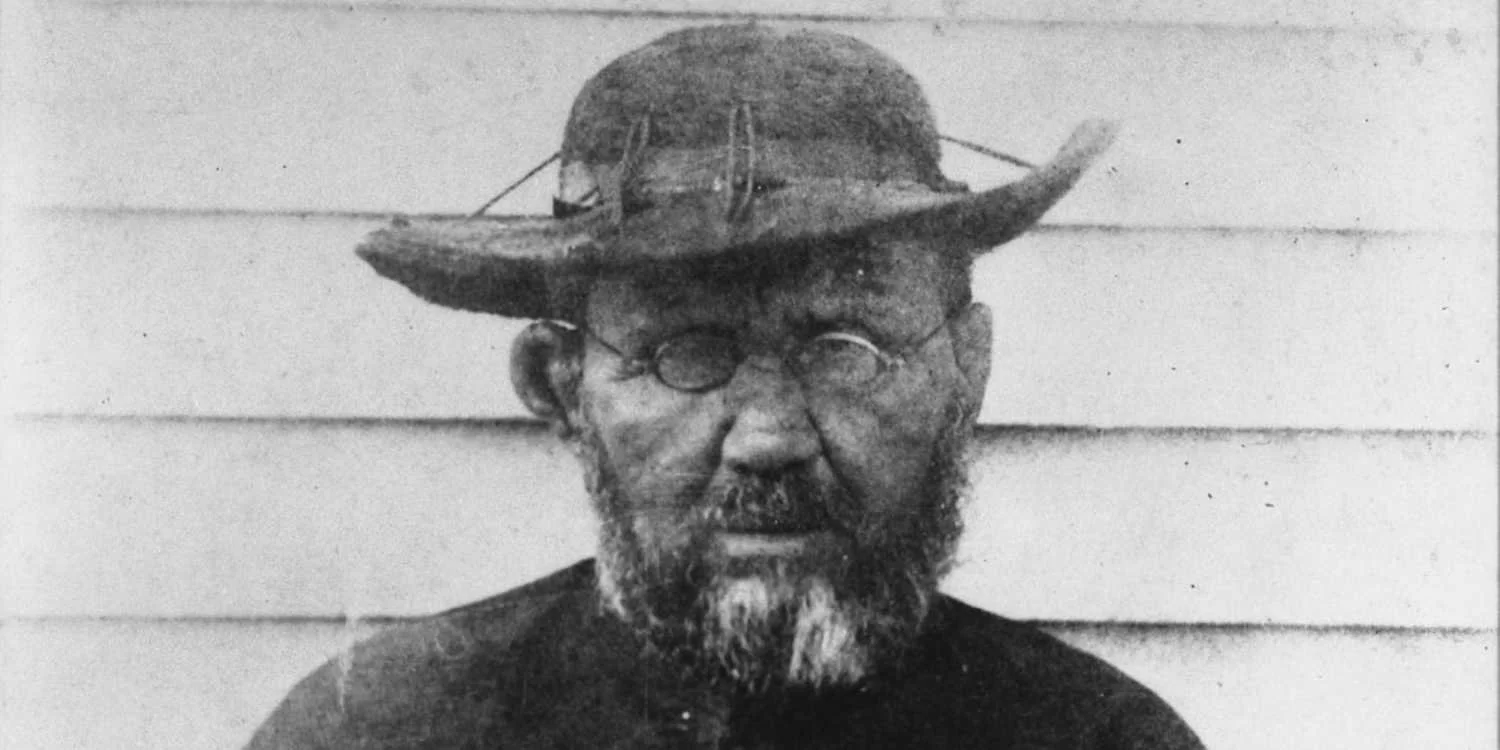 Saint Damien of Molokia shortly before his death