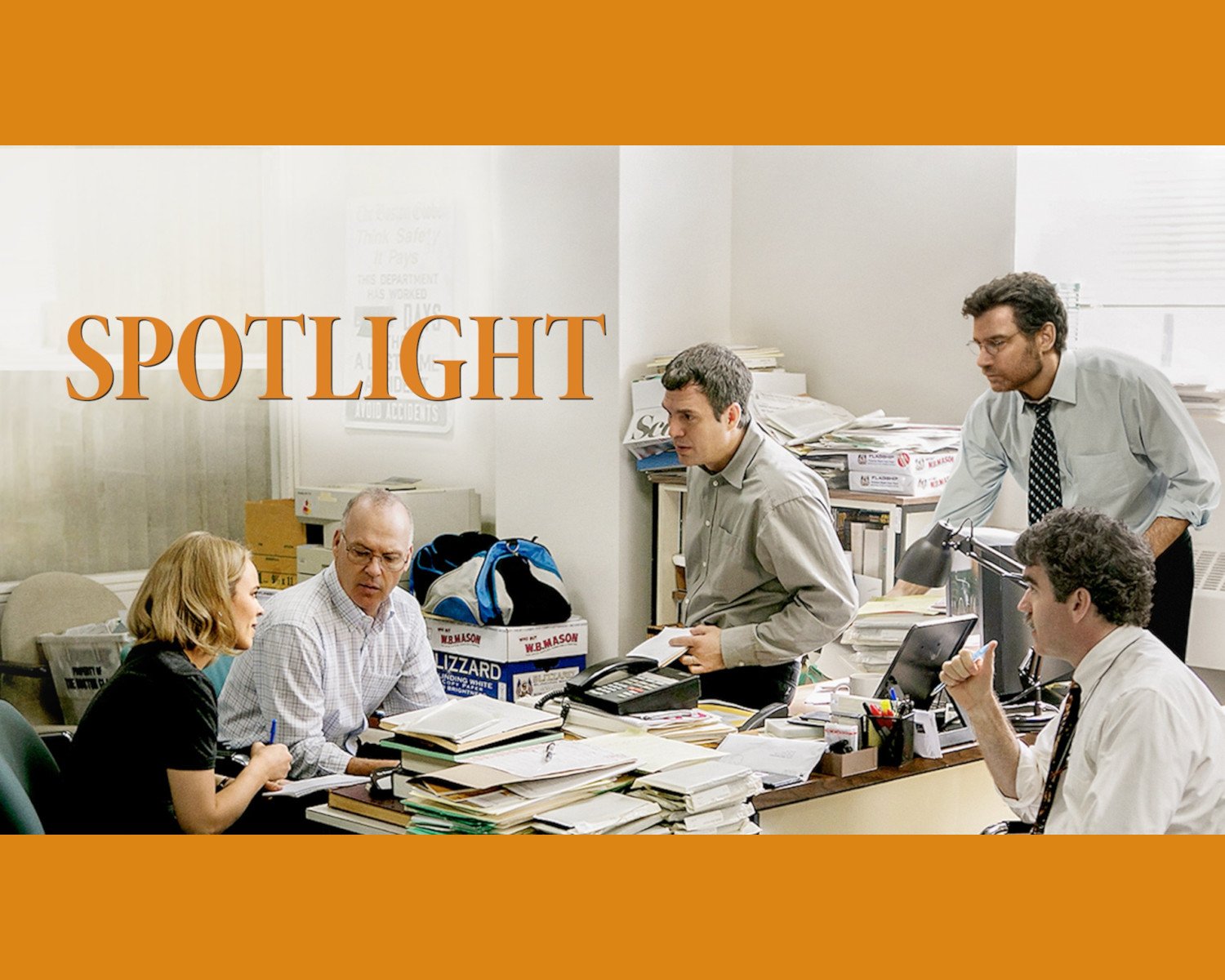 From the Spotlight film: Boston Globe journalists discussing an investigation