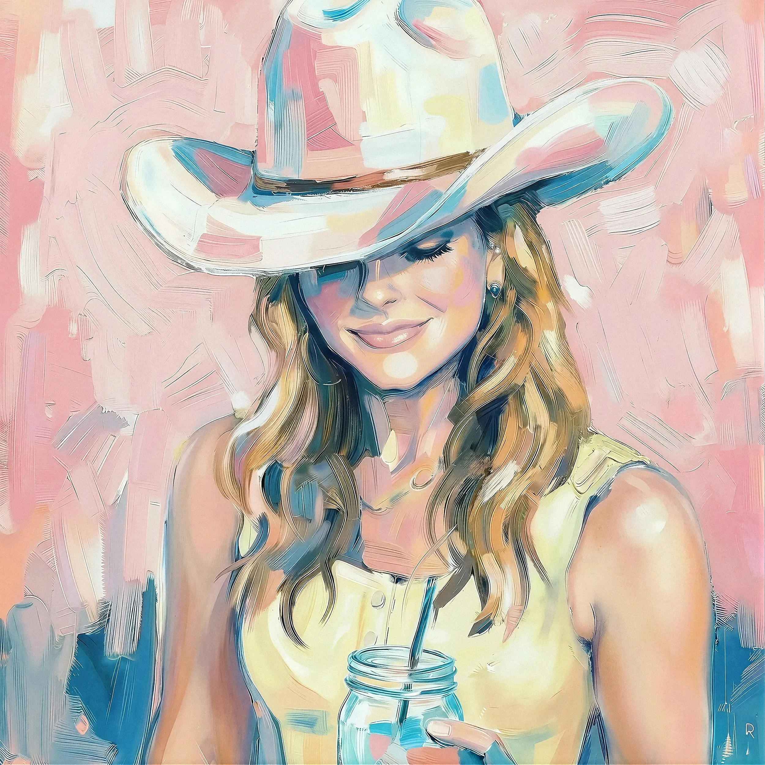 Blushing Beauty Fine Art Print