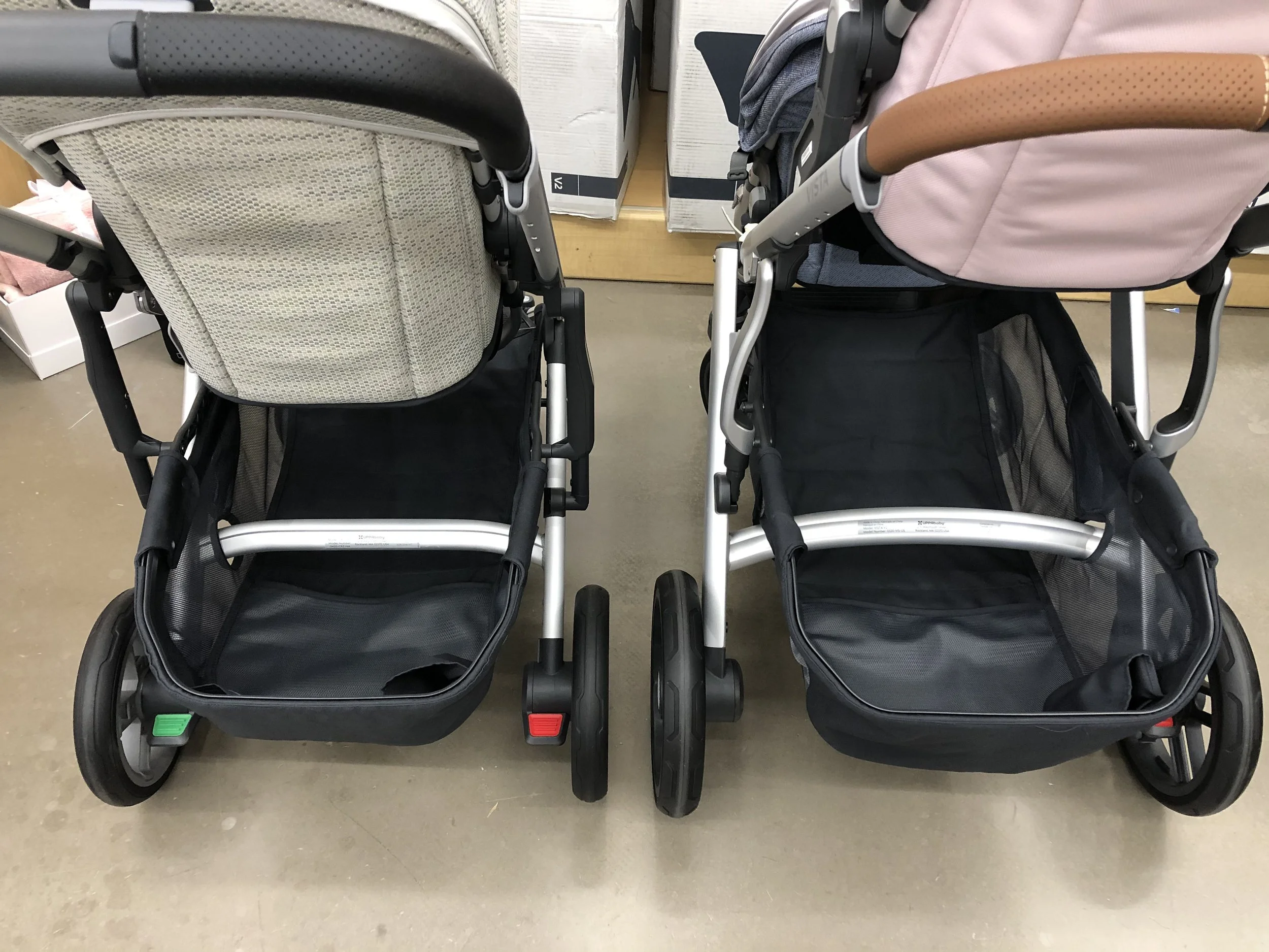 Uppababy Cruz Vs Vista