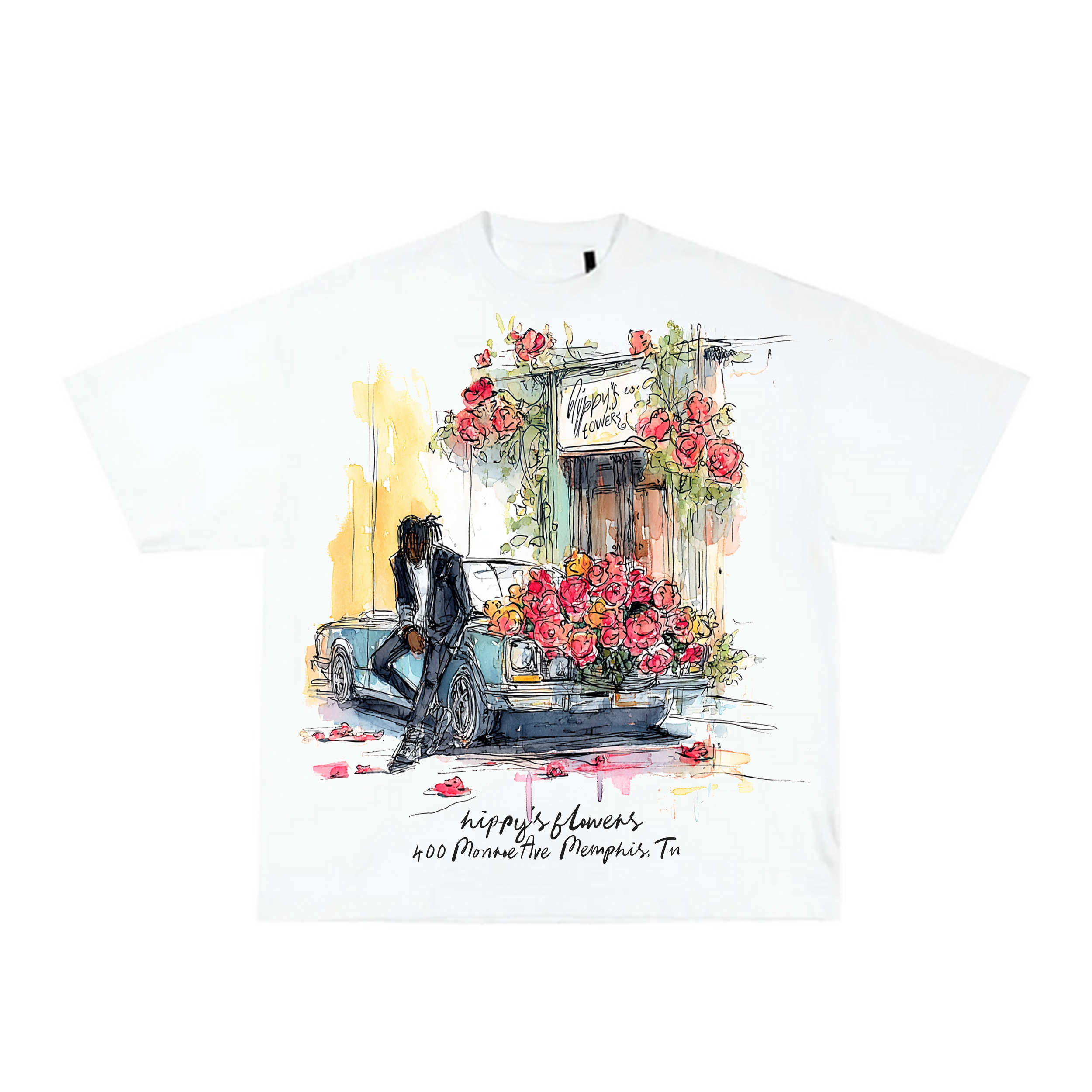Hippy's Flowers Tee