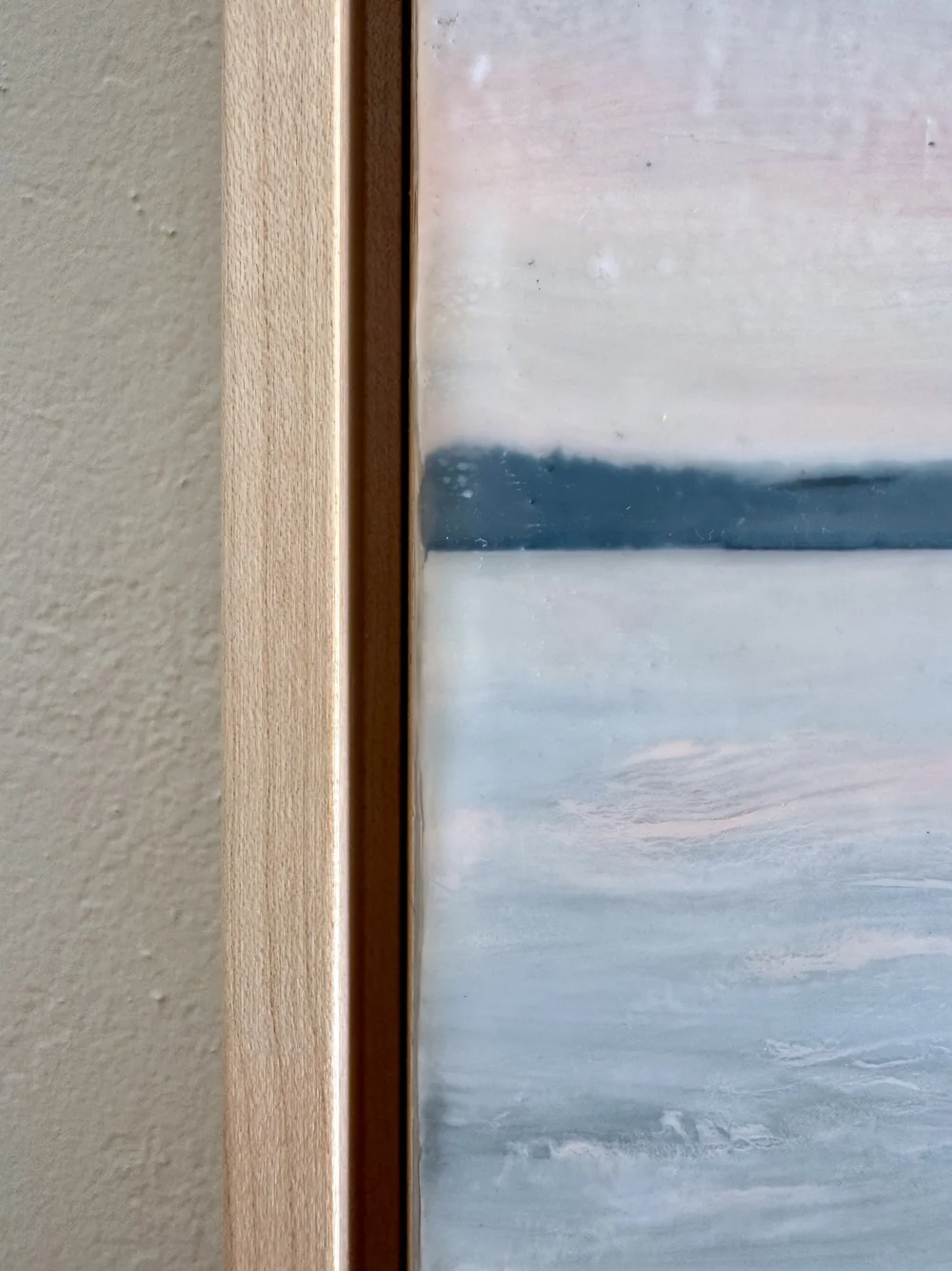 Original Encaustic Painting for Sale Memories Woven Lake Mendota