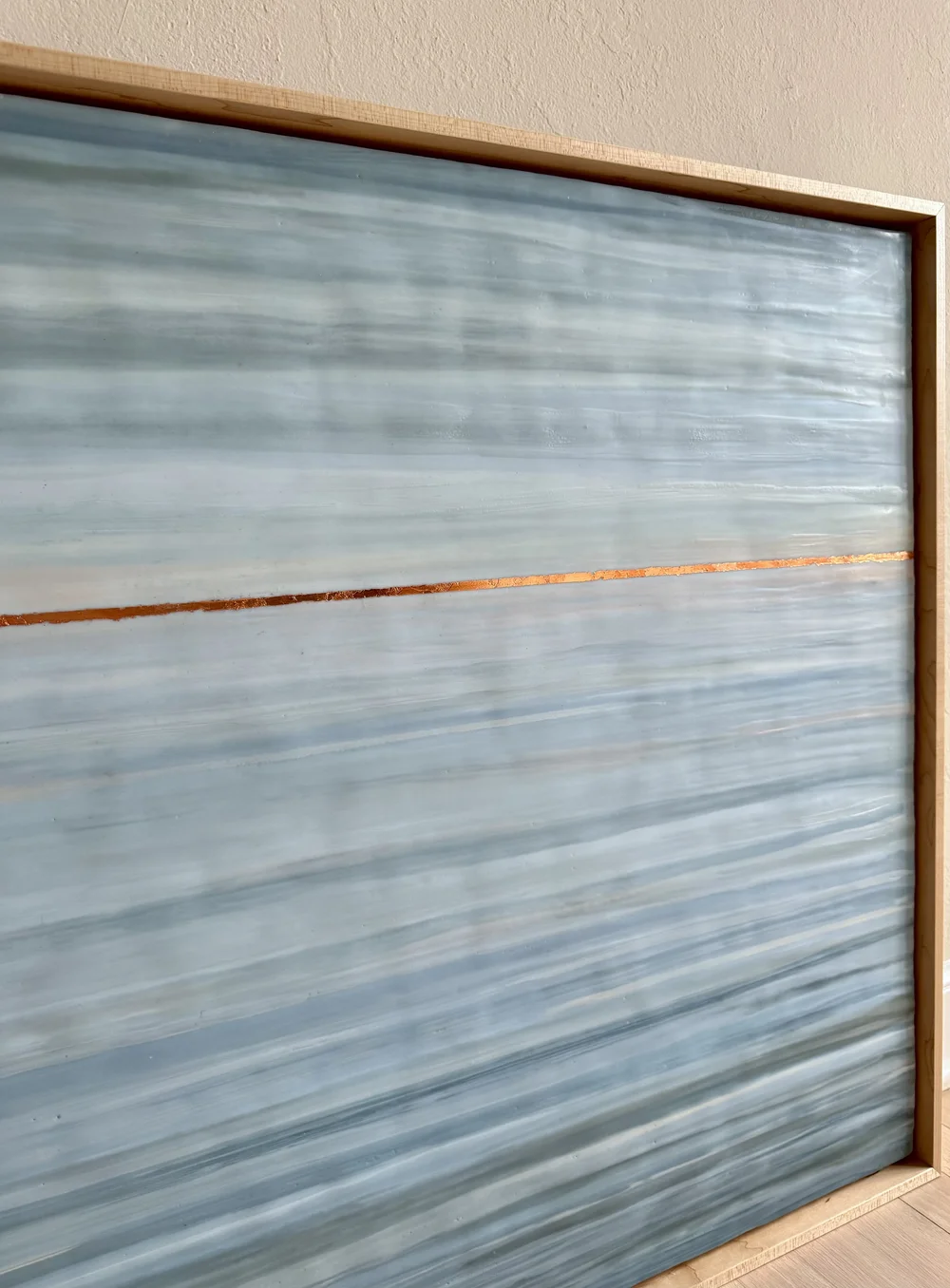 Above All Else Encaustic Painting For Sale Lake Mendota Madison