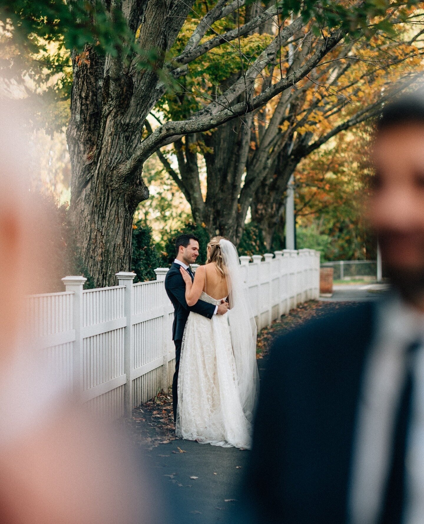 Hold your loved ones close, foster your connection with those important to you, treat others with kindness, leave places better than you found them...It's simple, but so many miss the point.⁠
⁠
This is a photo from Ellen + Chris' Beautiful Fall Weddi